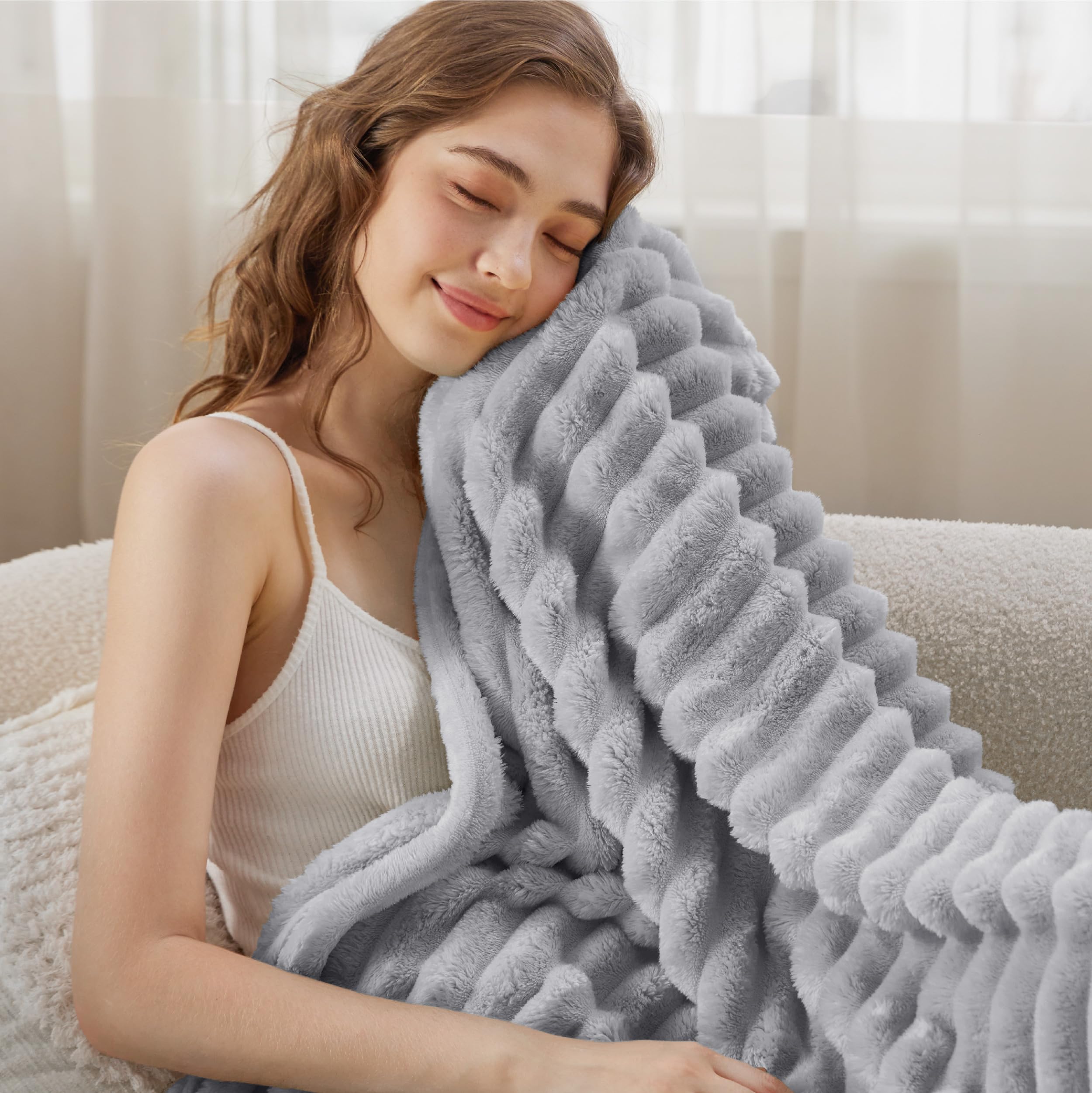 Foto 4 pulgar | Manta Bedsure Gentlesoft Cozy Para Sofá, 130 X 150 Cm - Venta Internacional.