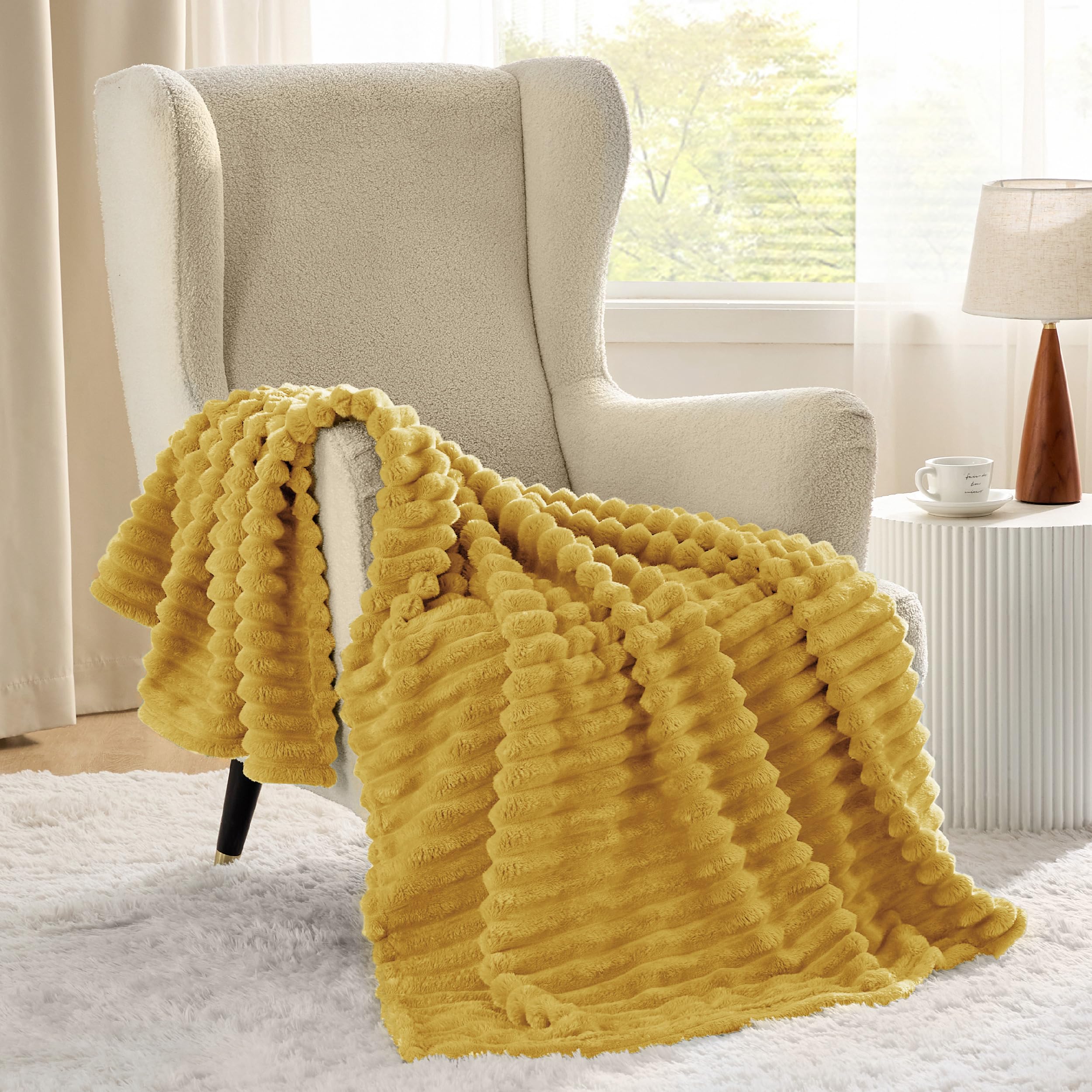 Foto 3 pulgar | Manta Bedsure Honey Gentlesoft Cozy 130 X 180 Cm - Venta Internacional.