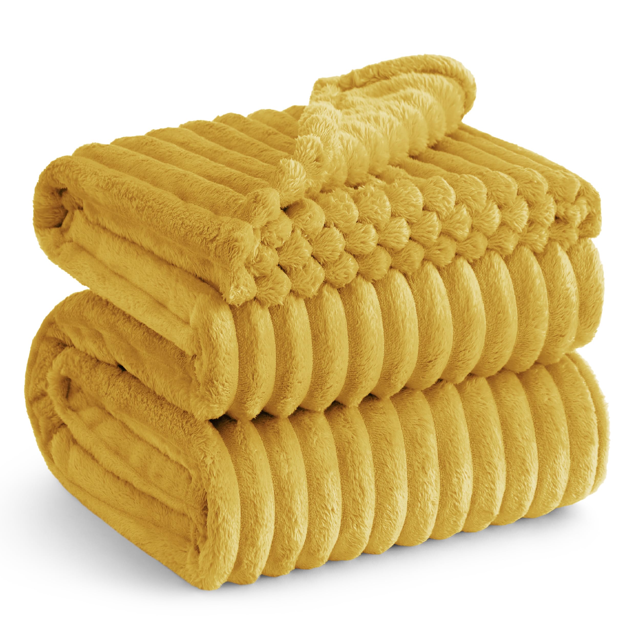 Manta Bedsure Honey Fleece Para Sofá, 230 X 230 Cm - Venta Internacional.
