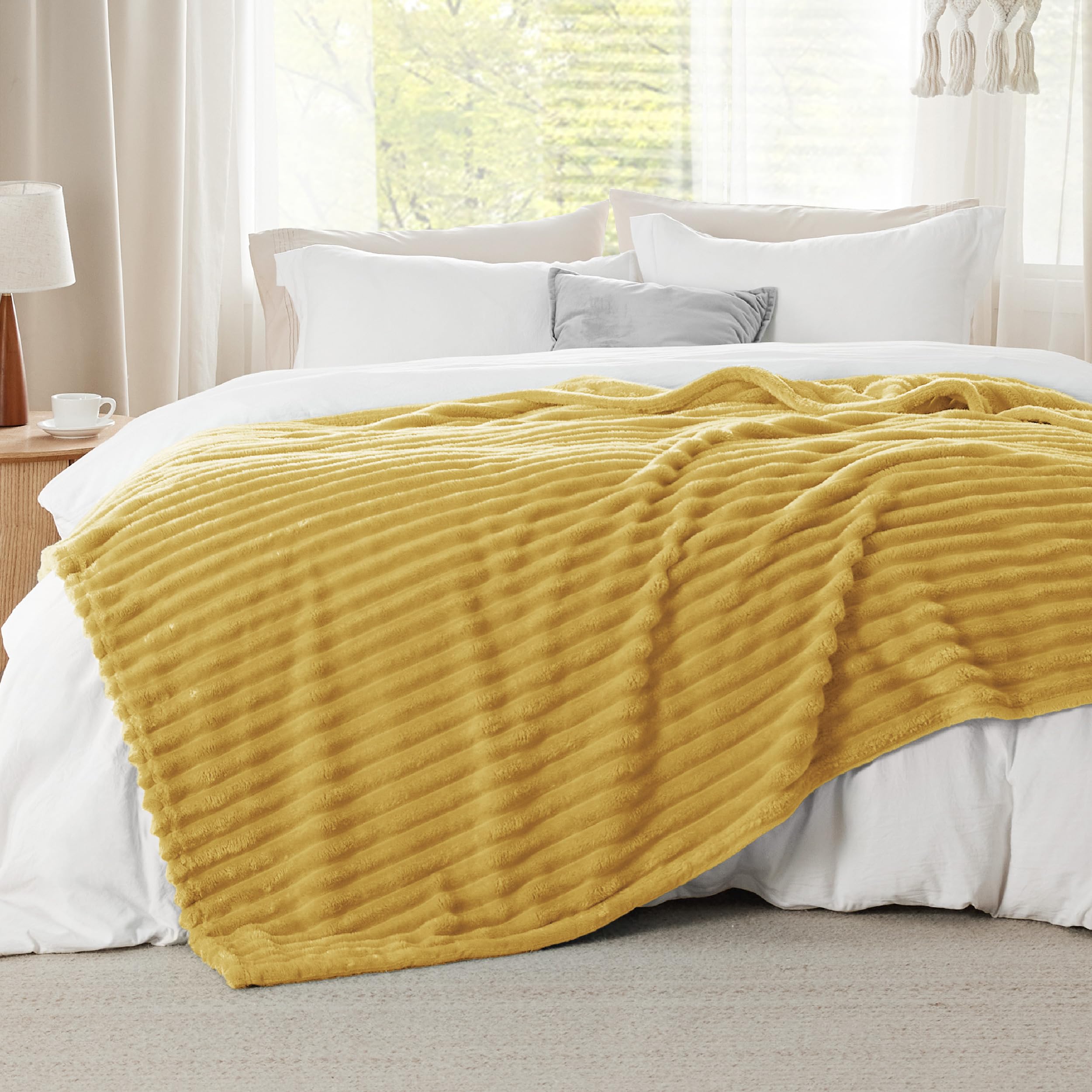 Foto 2 | Manta Bedsure Honey Fleece Para Sofá, 230 X 230 Cm - Venta Internacional.