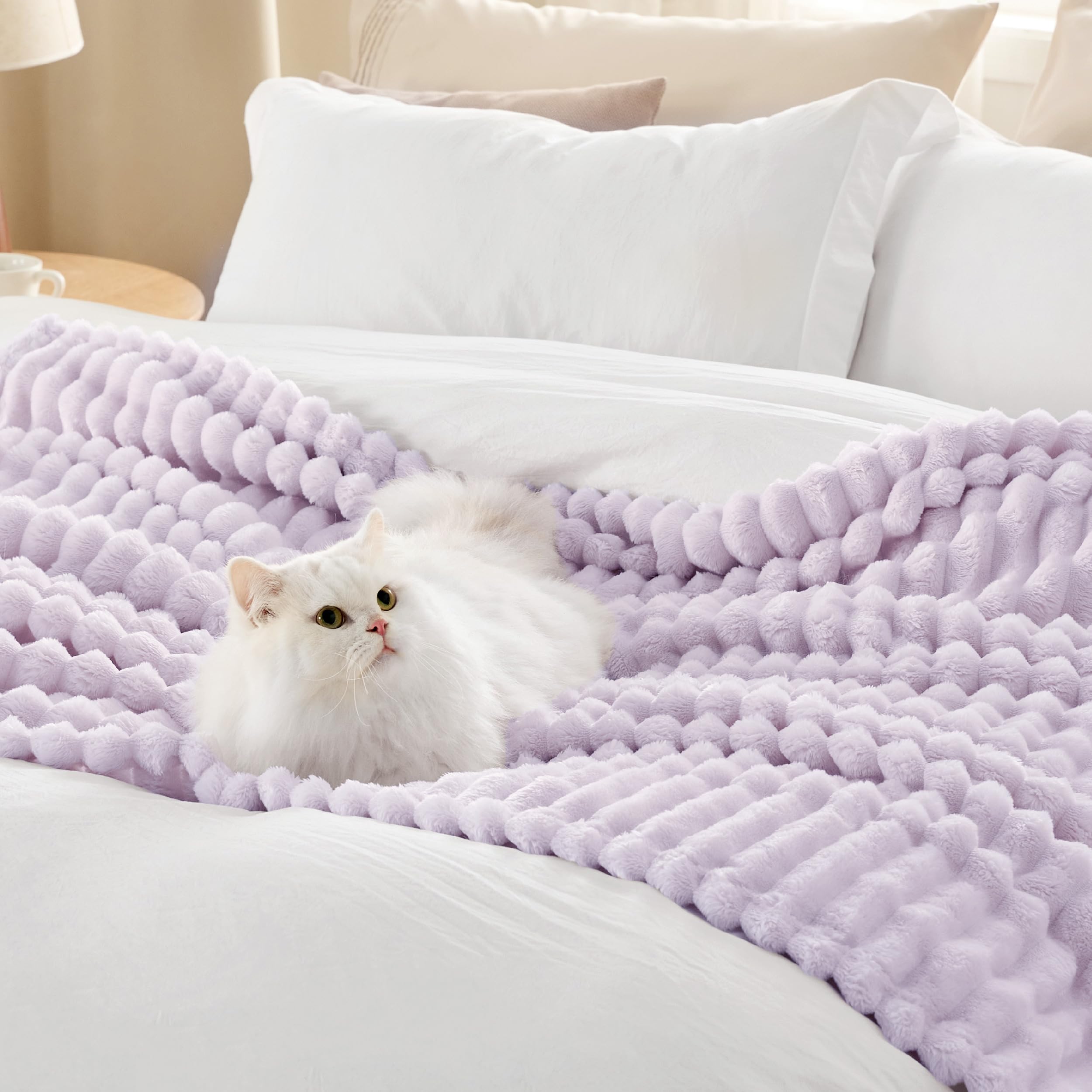 Foto 4 | Manta de Forro Polar de Franela para Cama 130 x 180 cm - Venta Internacional