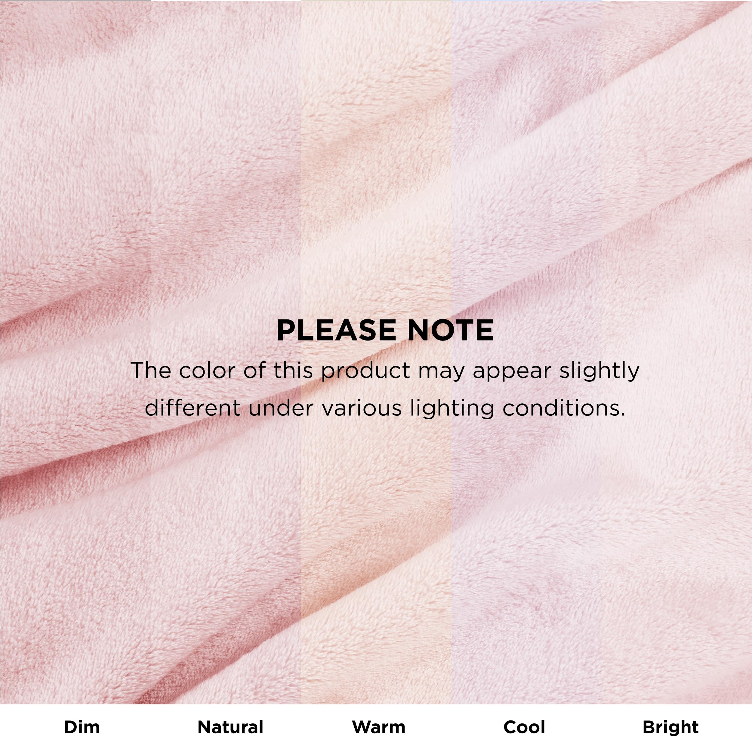 Foto 4 pulgar | Manta Polar Para Cama, Color Rosa, Tamaño Doble, 150 X 200 Cm, 300 G/m² - Venta Internacional.