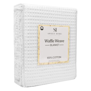 Foto 3 | Manta Sweet Home Collection 100% Algodón Fino King White - Venta Internacional.