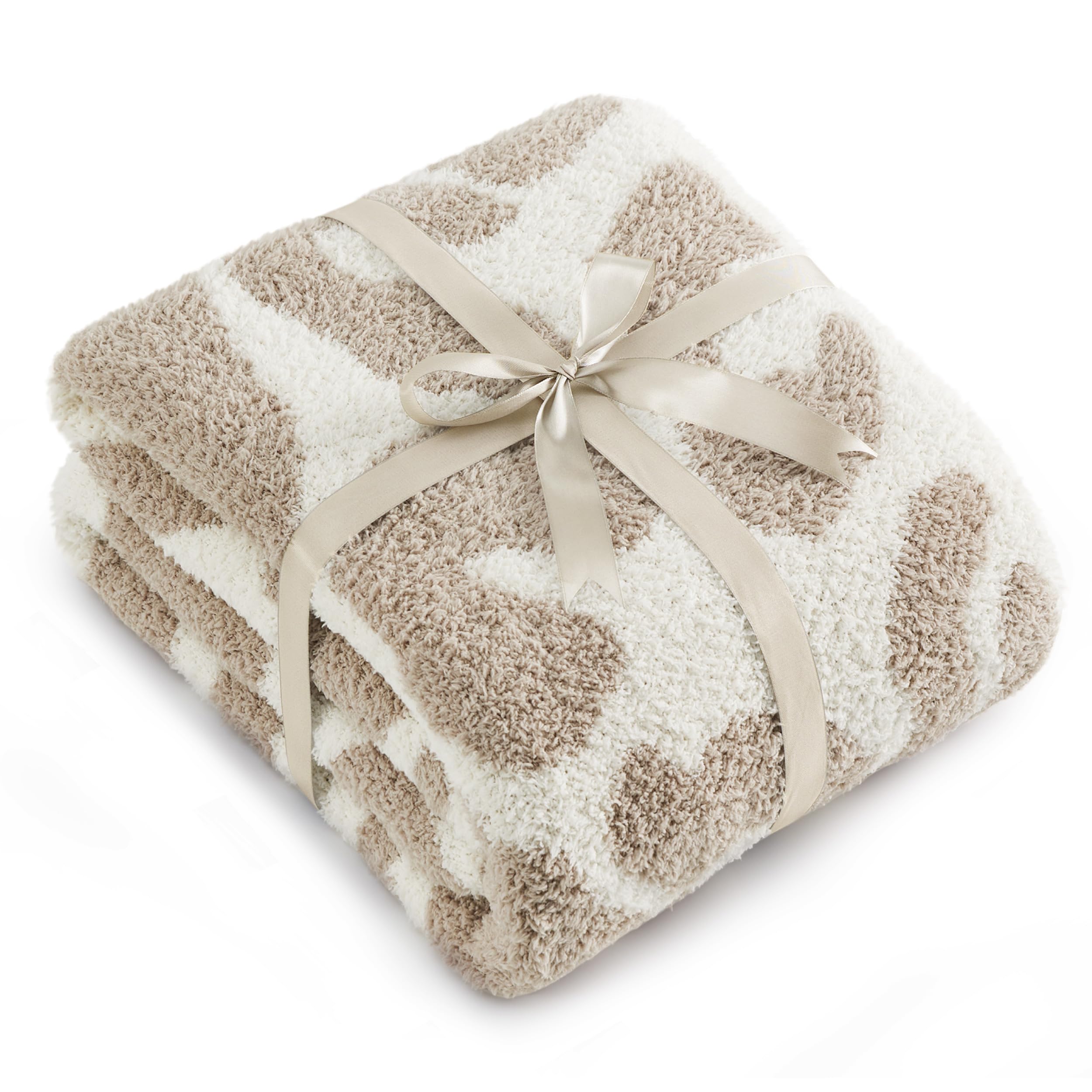 Foto 3 pulgar | Manta De Cama Con Diseño De Leopardo, Tejido Supersuave, 130 X 150 Cm, Color Caqui - Venta Internacional.