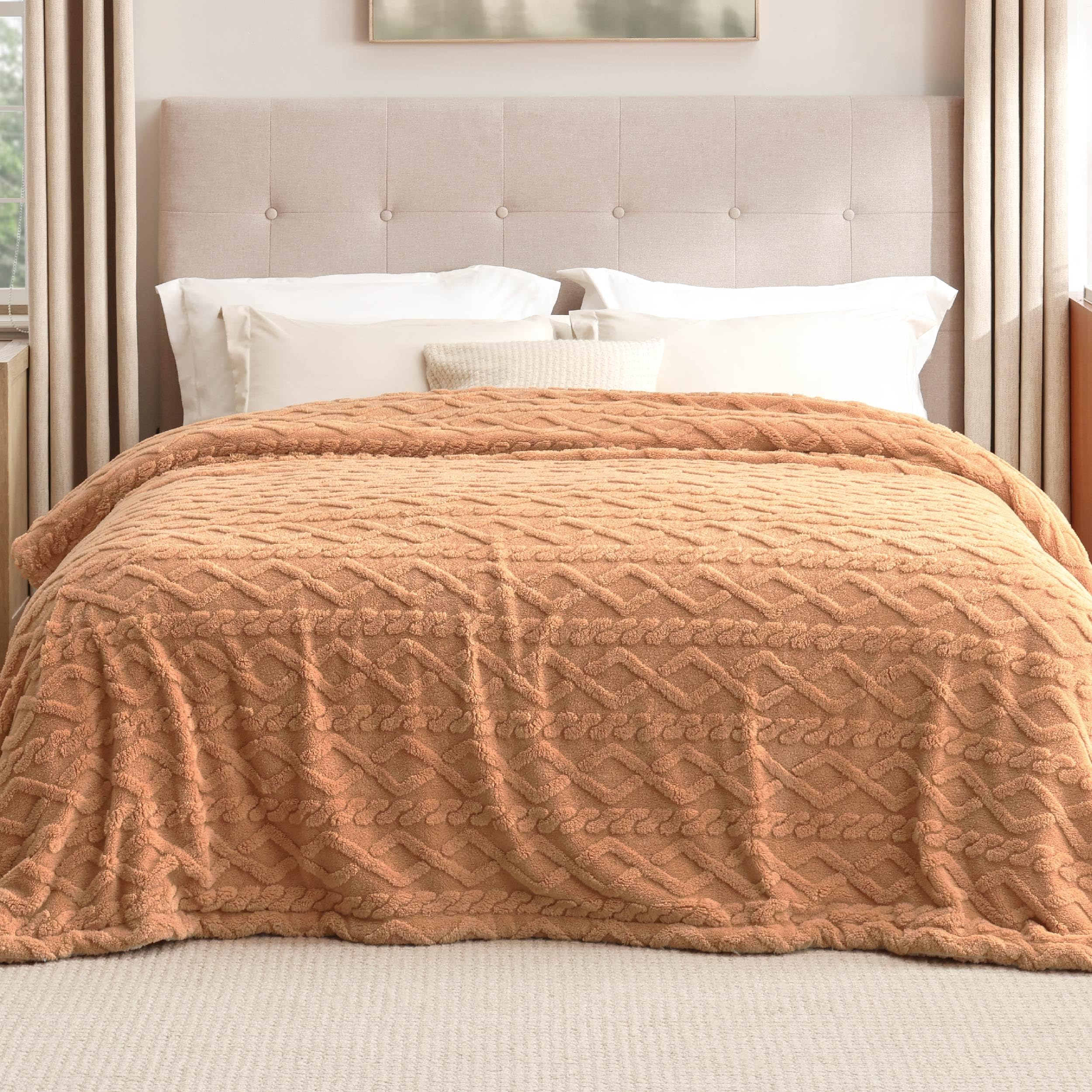 Foto 1 | Manta Bedsure Sherpa Tamaño King Para Cama, Forro Polar, Suave Y Acogedora - Venta Internacional.