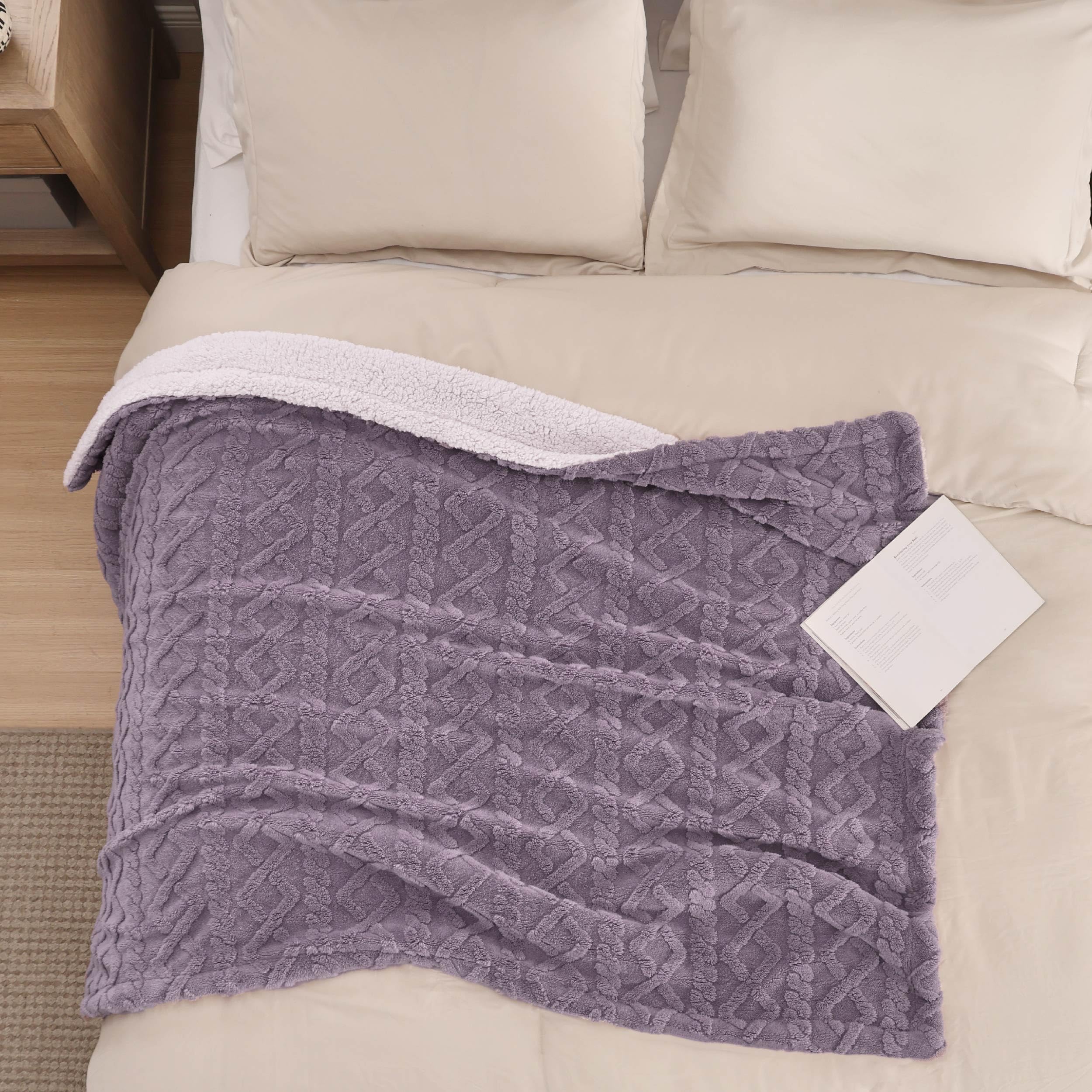 Foto 7 pulgar | Manta Bedsure Sherpa De Forro Polar Para Sofá, 130 X 150 Cm - Venta Internacional.