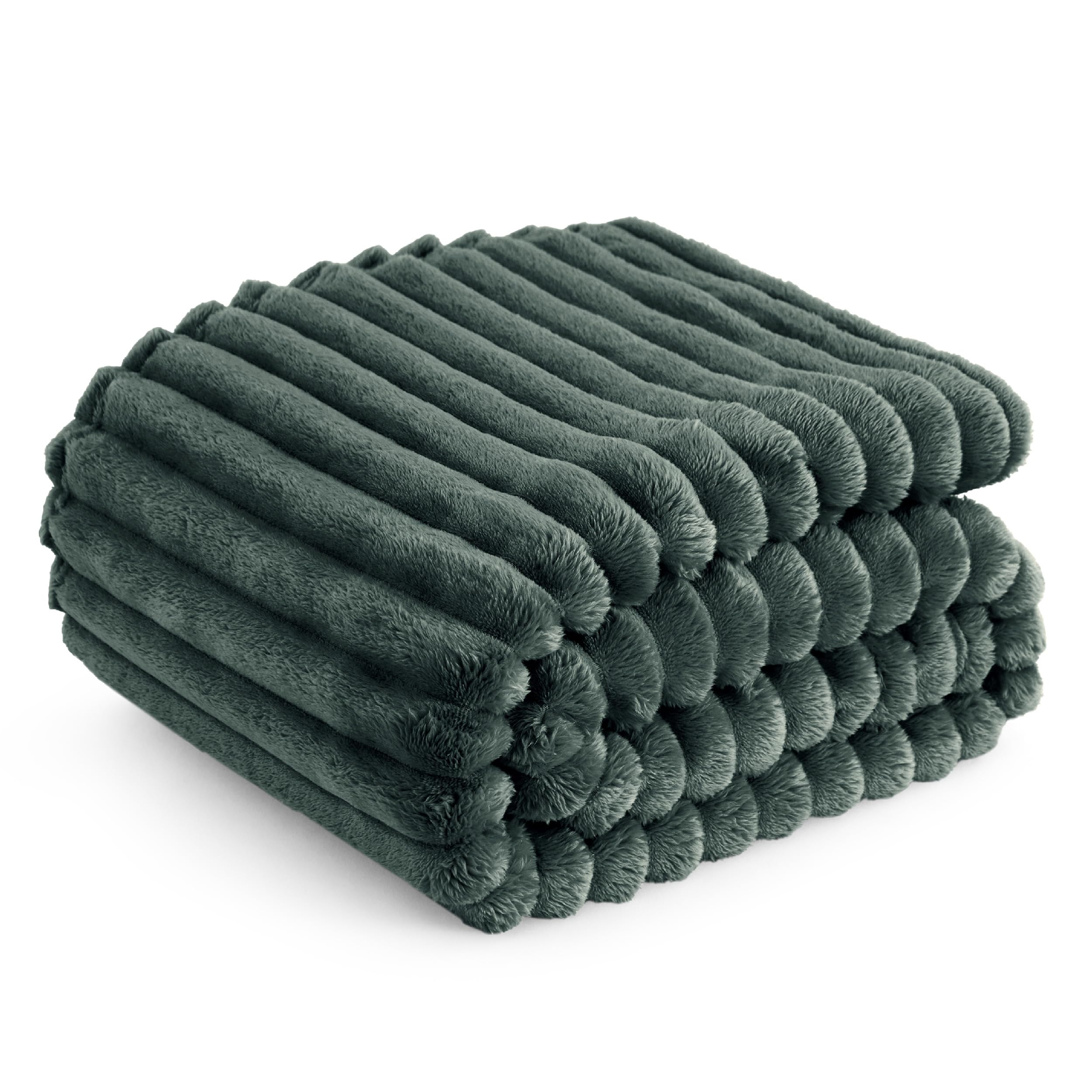 Foto 2 pulgar | Manta Polar Bedsure Mallard Green Para Sofá 130 X 150 Cm - Venta Internacional.