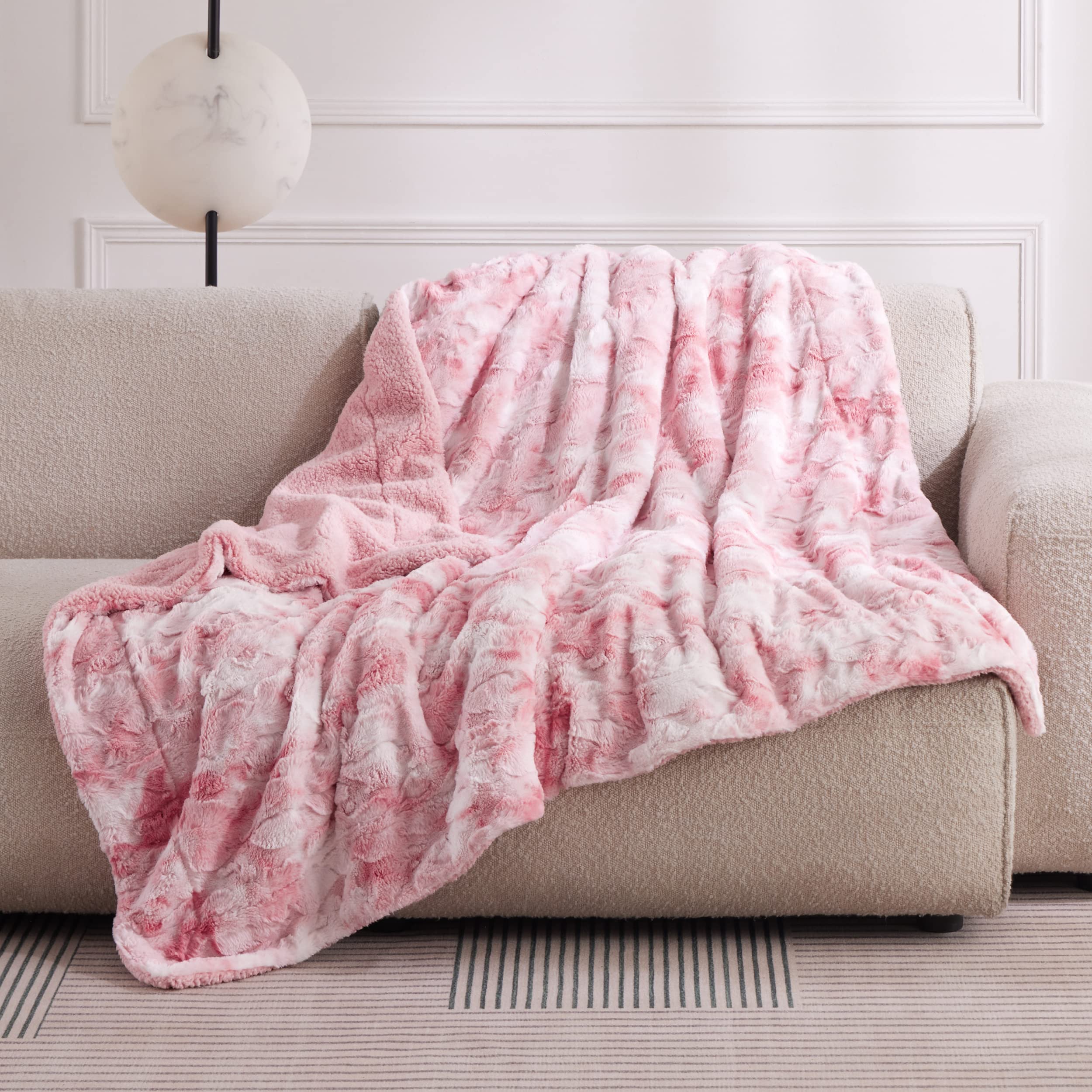 Foto 6 pulgar | Manta De Piel Sintética Sherpa De Blanket Bedsure, Cálida Y Acogedora, 130 X 150 Cm - Venta Internacional.