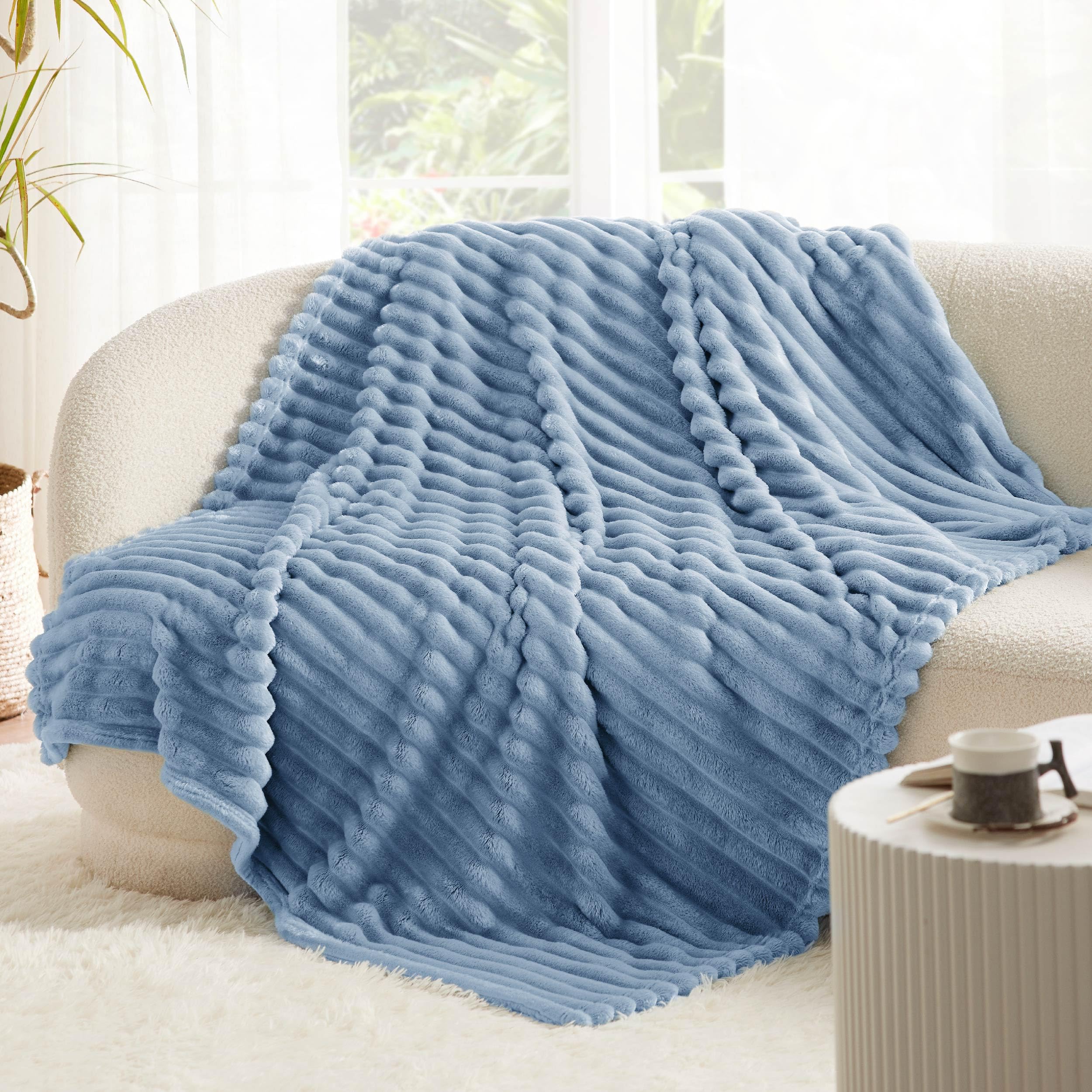 Foto 6 pulgar | Manta Bedsure Fall Gentlesoft Acogedora Para Sofá, 50 X 60 - Venta Internacional.