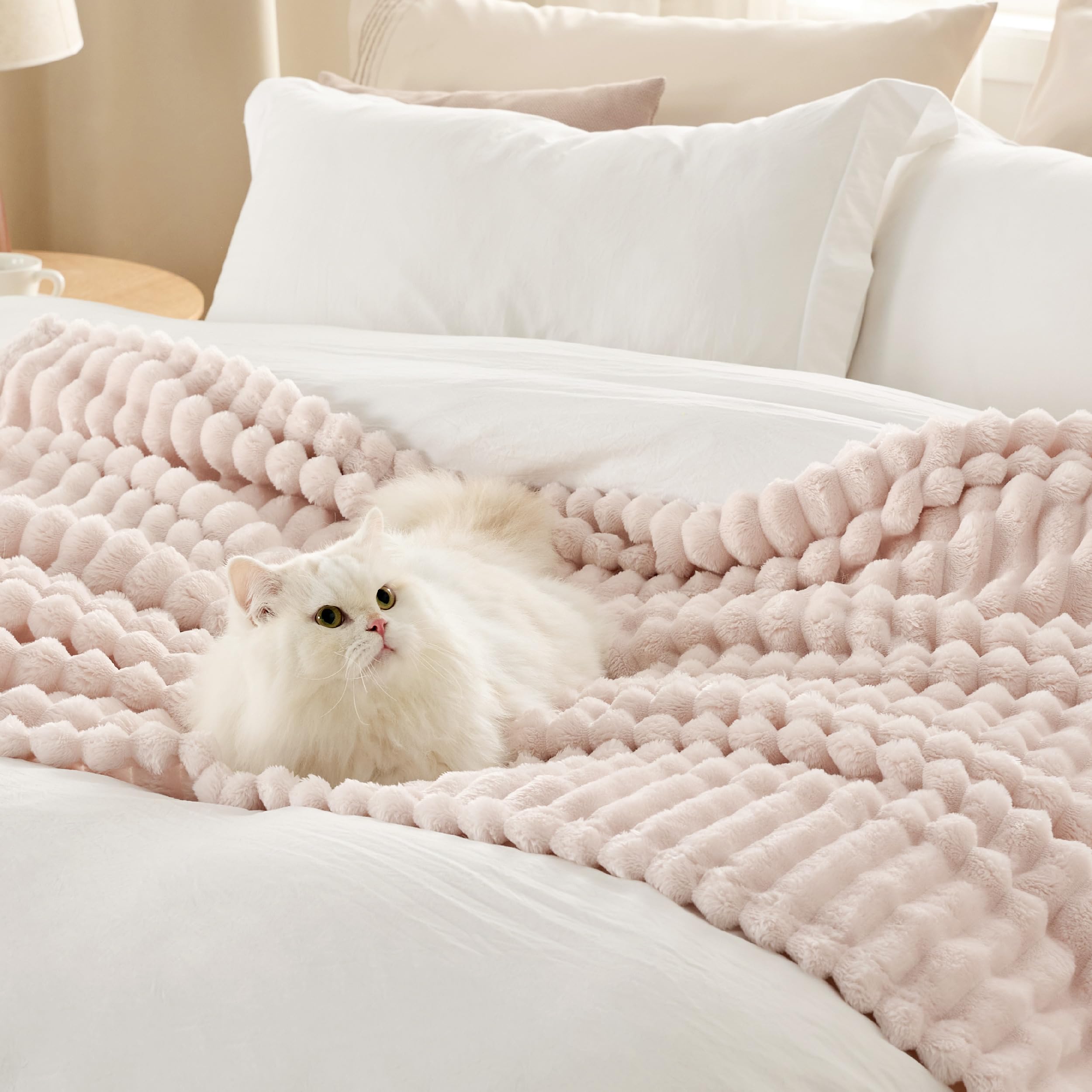 Foto 5 pulgar | Collar De Franela Blanket Bedsure California King Gentlesoft Acogedor - Venta Internacional.