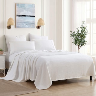 Foto 1 | Manta Sweet Home Collection Cesta De Algodón Fino Weave King - Venta Internacional.