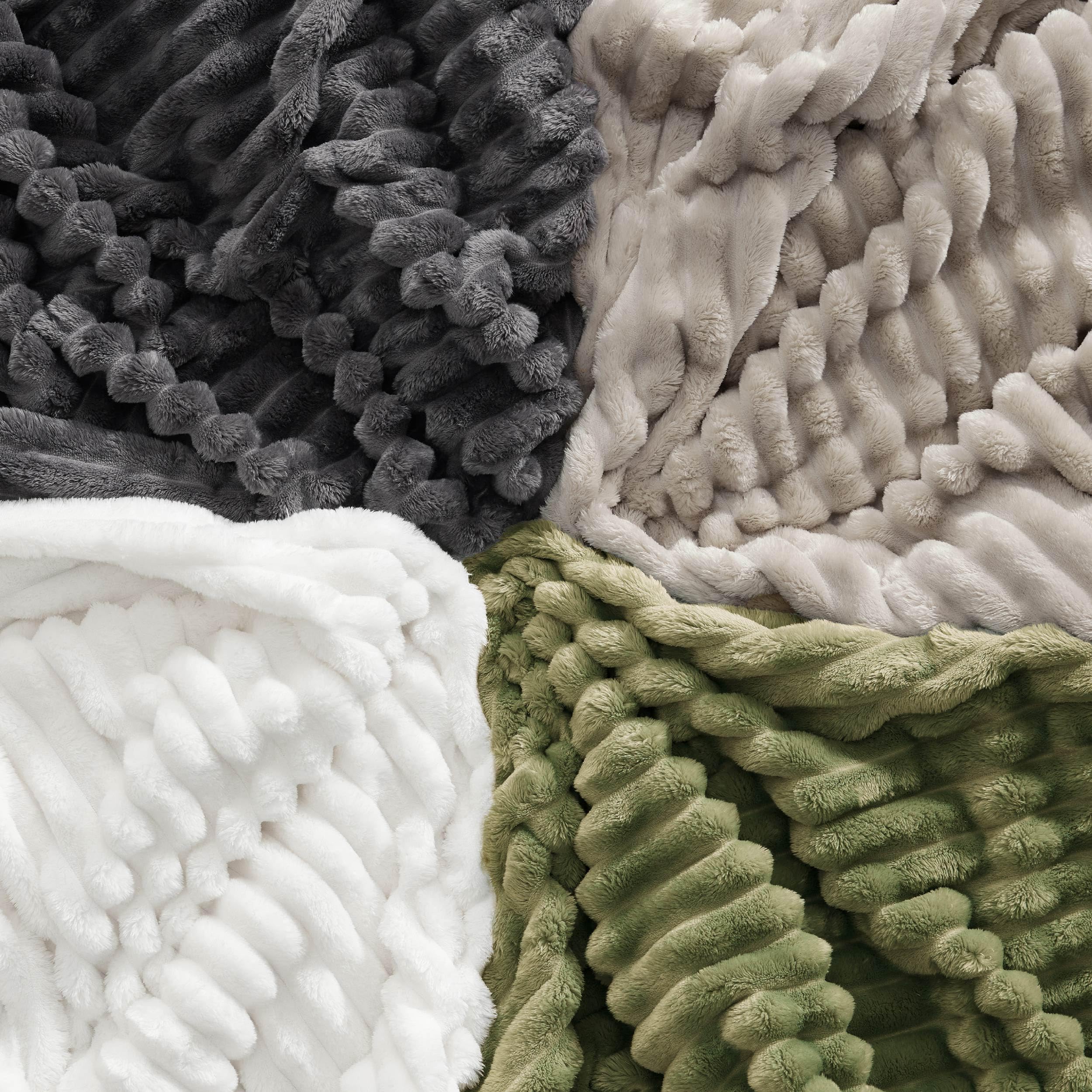Foto 8 pulgar | Manta Bedsure Cypress Fleece Queen, 230 X 230 Cm, Para Sofá - Venta Internacional.