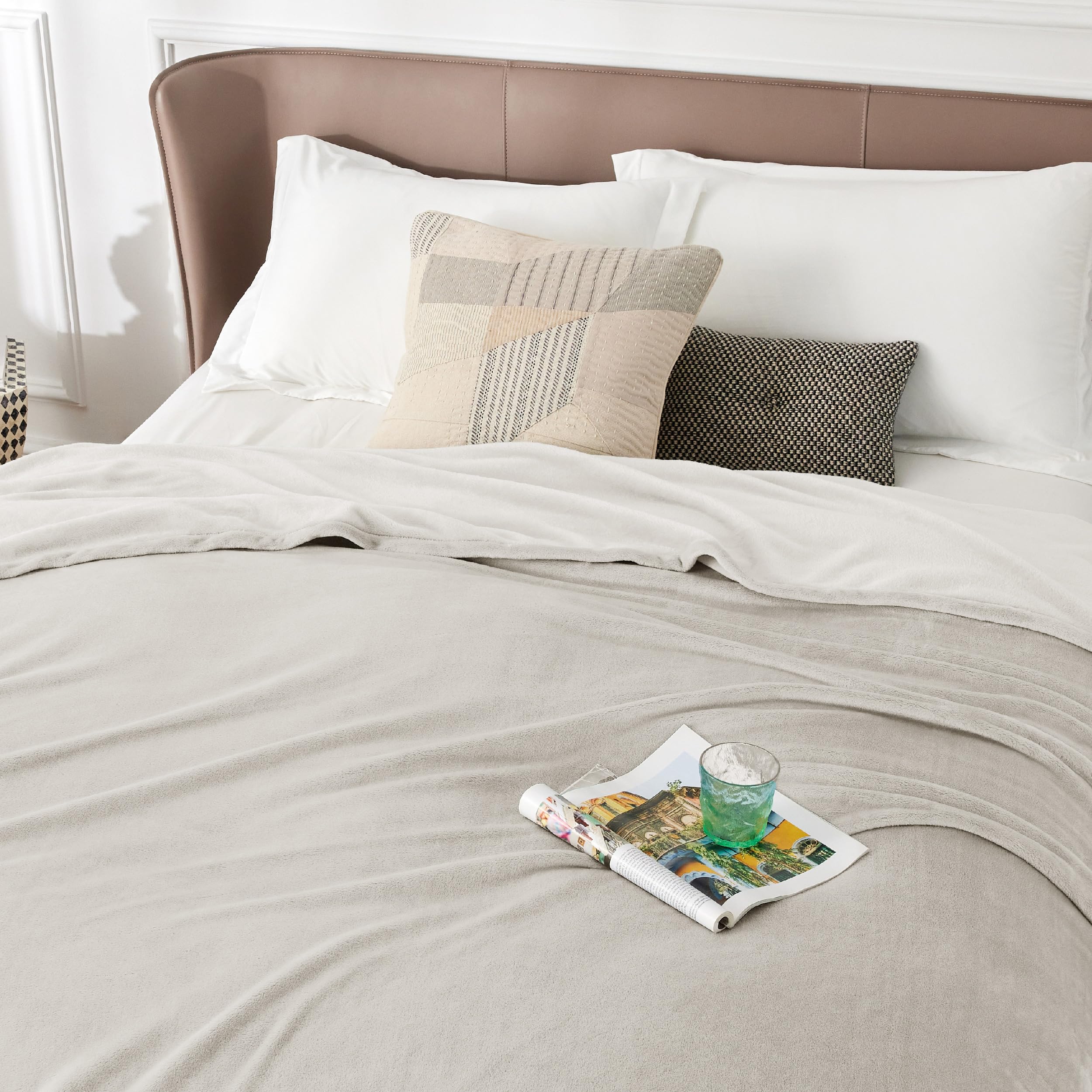 Foto 3 | Manta De Forro Polar Grande Para Cama, 300 X 300 Cm, Suave, Acogedora Y Cálida - Venta Internacional.