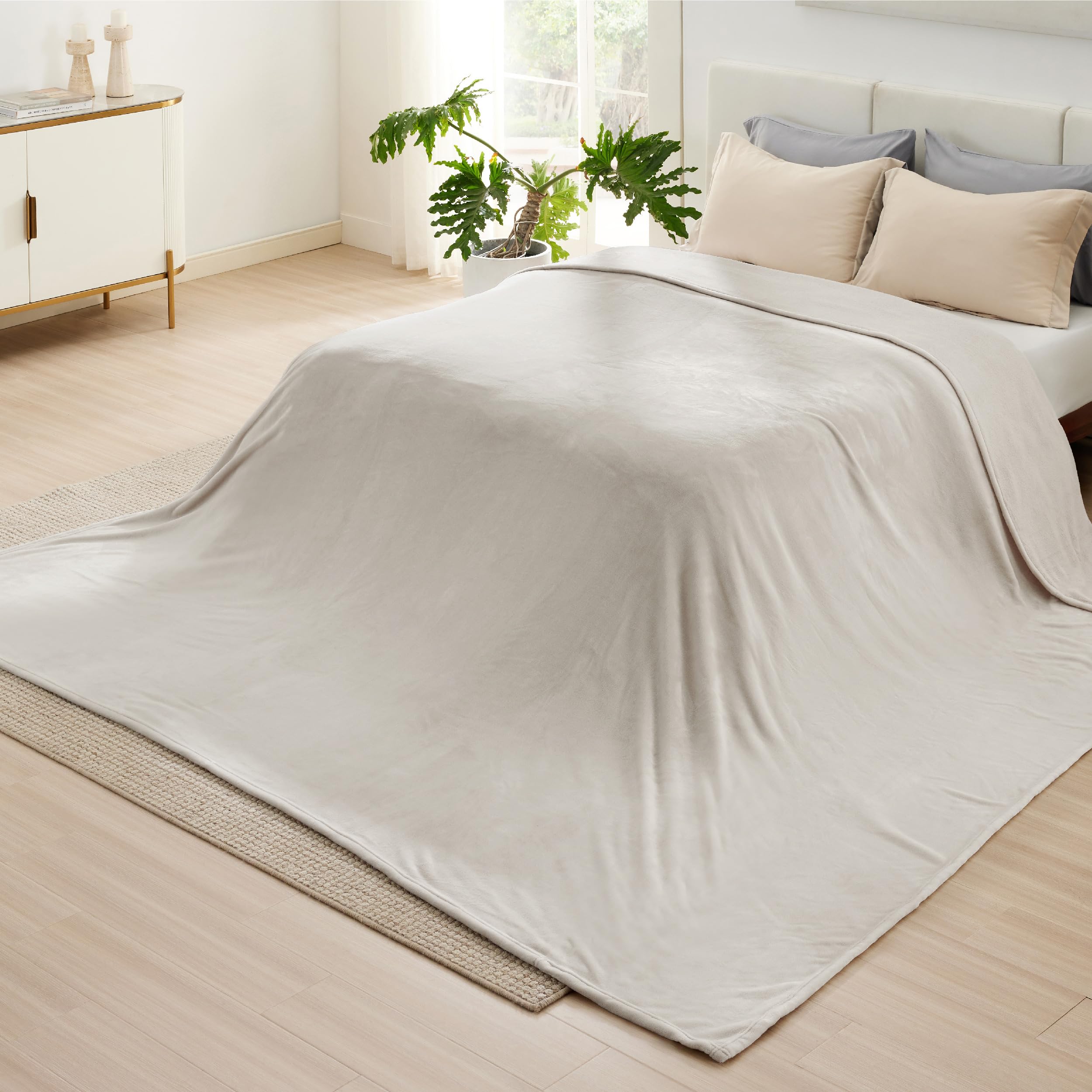 Foto 7 pulgar | Manta De Forro Polar Grande Para Cama, 300 X 300 Cm, Suave, Acogedora Y Cálida - Venta Internacional.