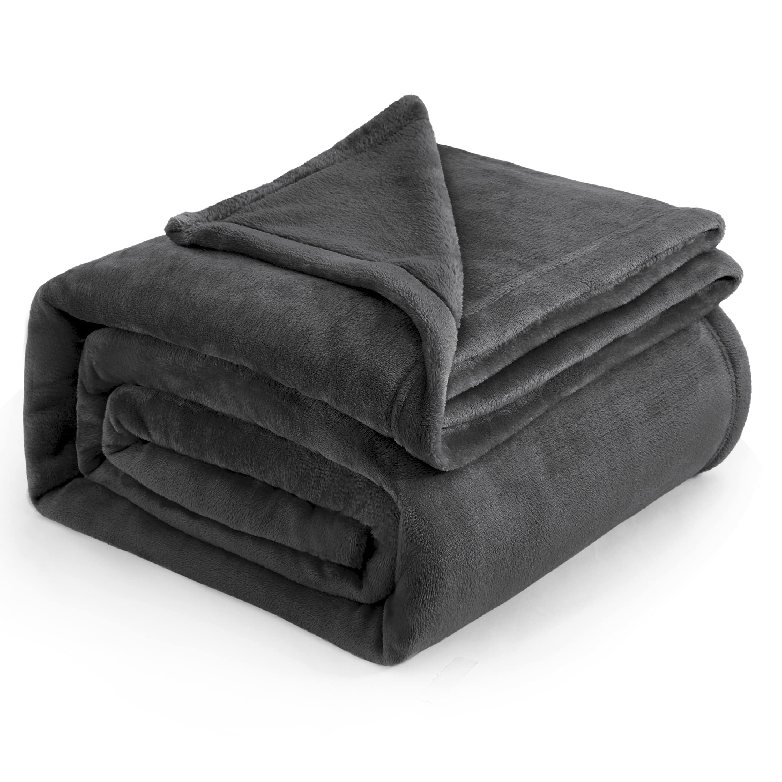 Manta de Forro Polar Gris 210 X 230 cm - Venta Internacional