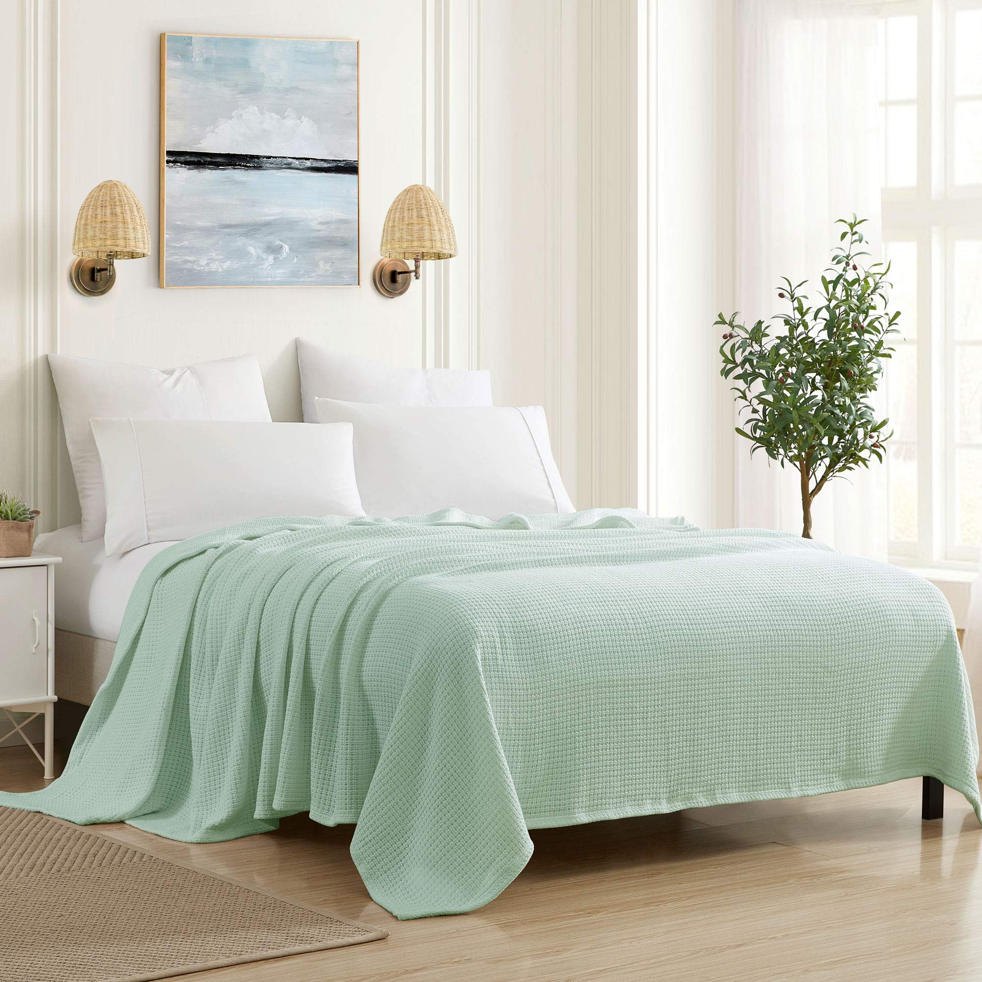 Manta Sweet Home Collection 100% Algodón Fino Full/queen - Venta Internacional.
