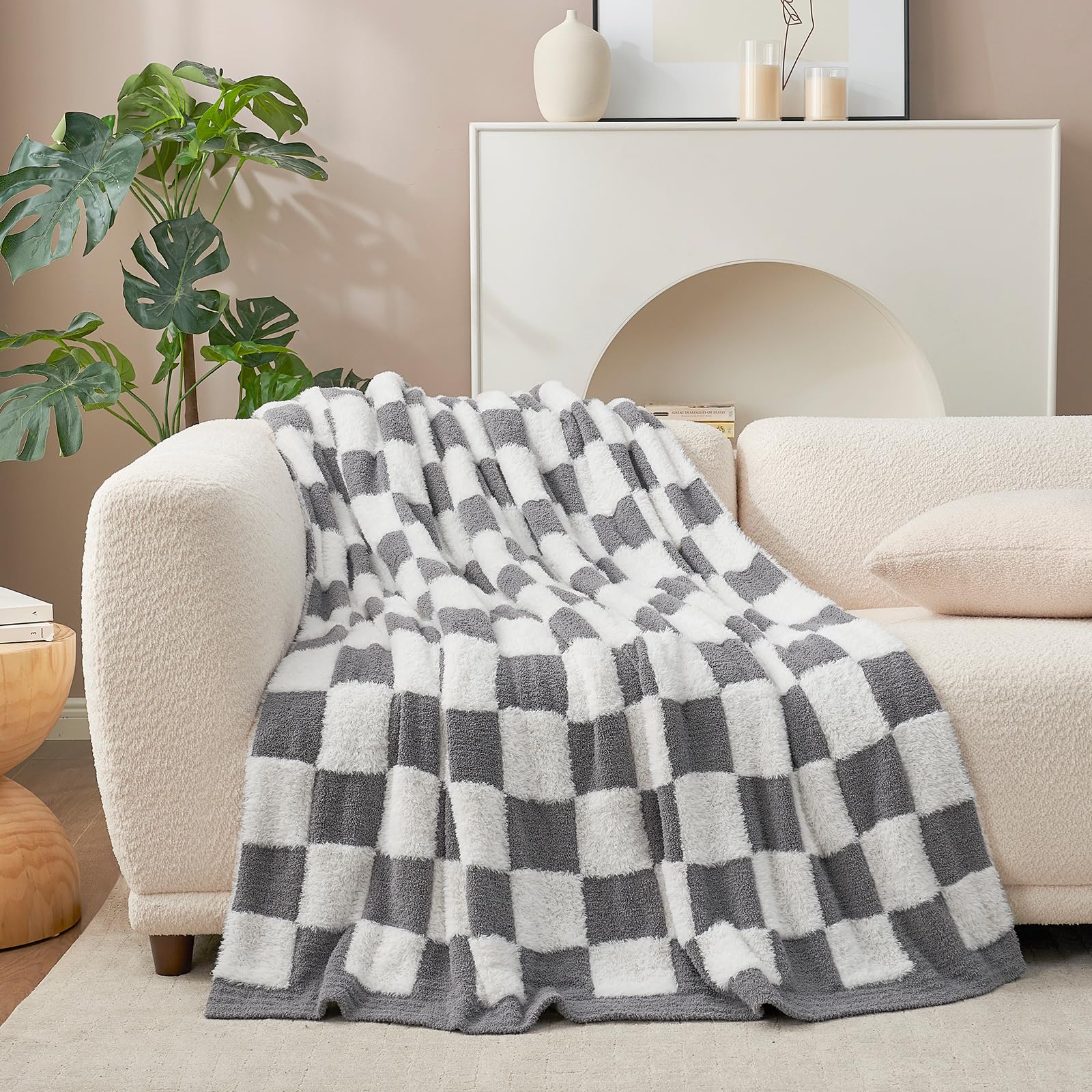 Foto 4 pulgar | Manta Snuggle Sac De Piel Sintética Para Sofá, 1300 G, Gris, 130 X 150 Cm - Venta Internacional.