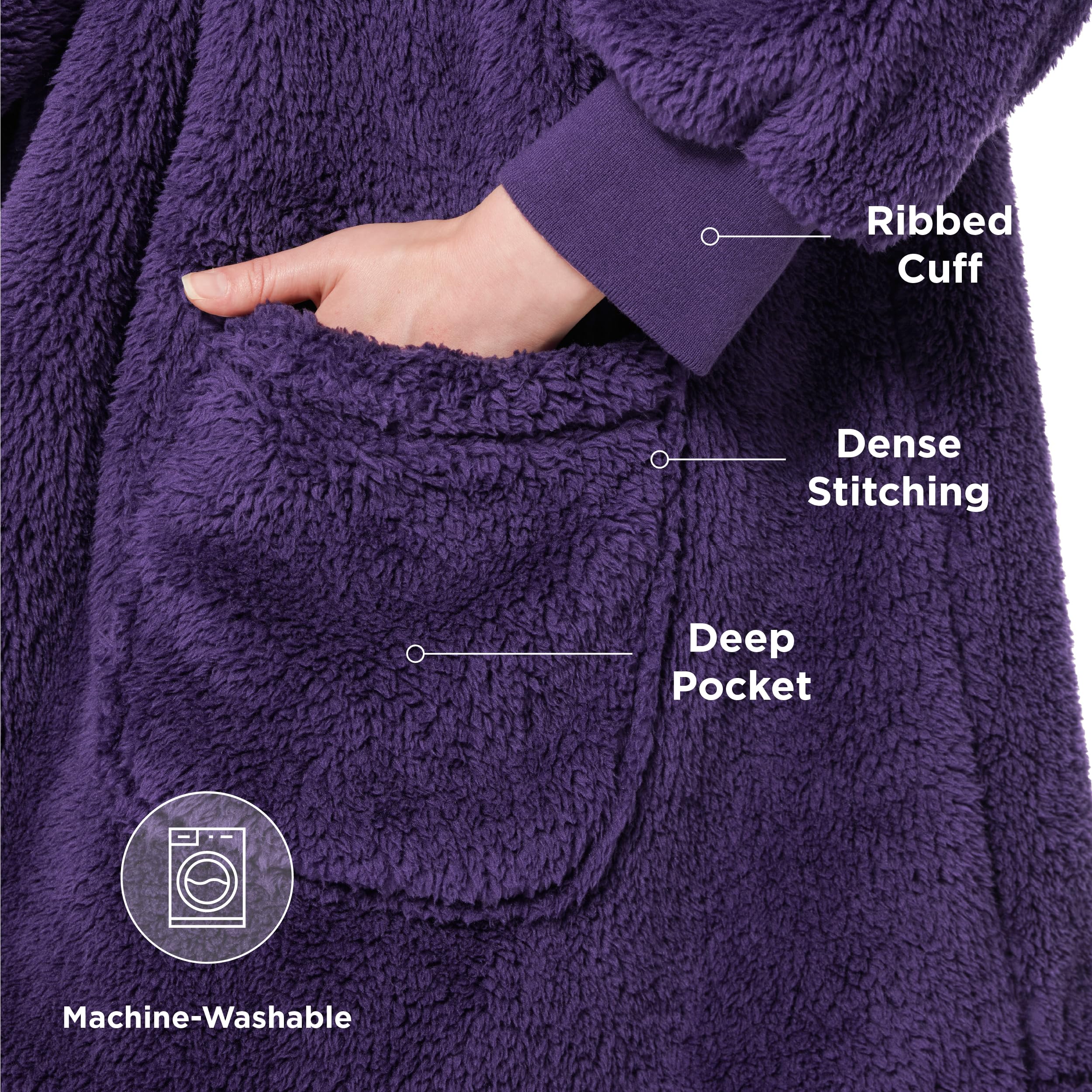 Foto 4 pulgar | Colcha Con Capucha Y Manta Portátil Para Mujeres Y Hombres - Venta Internacional