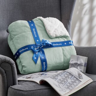 Foto 7 | Manta Bedsure Verde Queen Size-Venta Internacional