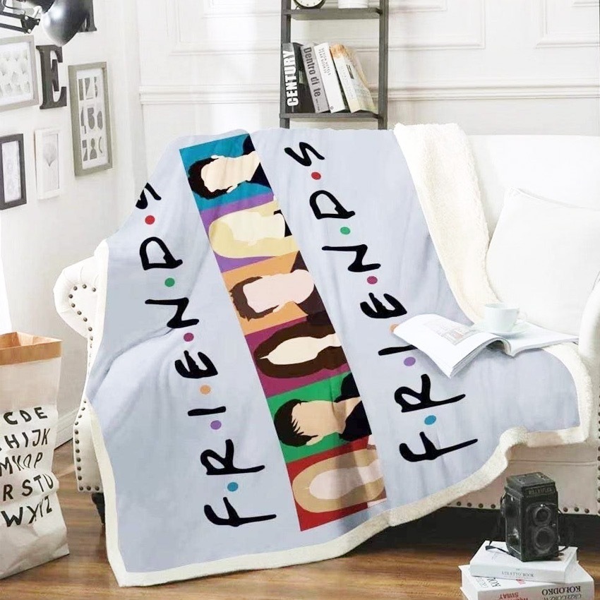 Manta Friends T.v.serie Varios Modelos Blanket Frazada Suave