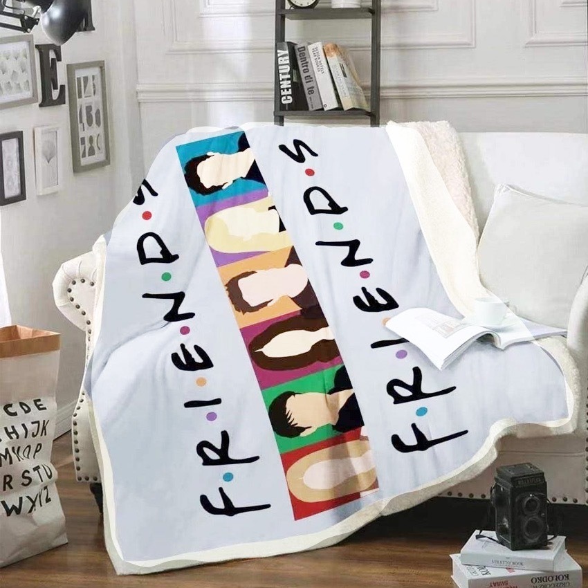 Foto 2 | Manta Friends T.v.serie Varios Modelos Blanket Frazada Suave