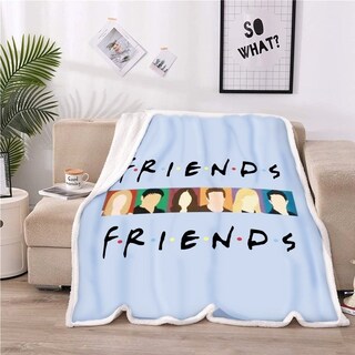 Foto 3 | Manta Friends T.v.serie Varios Modelos Blanket Frazada Suave
