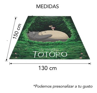 Foto 2 | Totoro Anime Cobija Frazada Suave Varios Estilos Individual