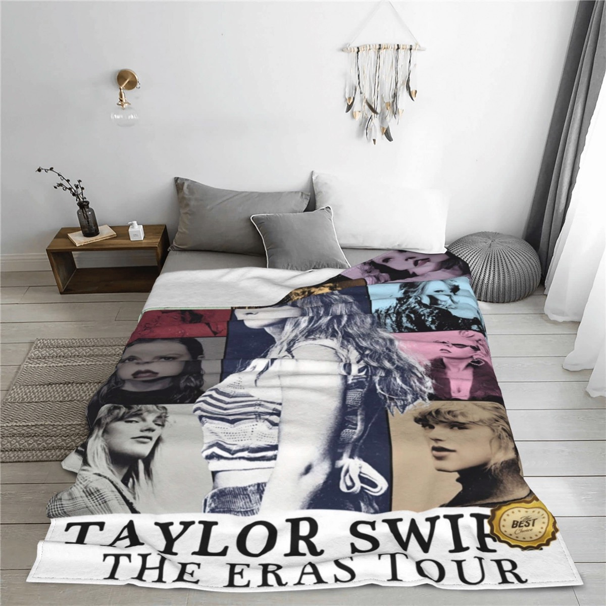 Foto 4 pulgar | Taylor Swift Cobija Frazada Manta Ultra Suave Varios Estilos