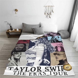 Foto 3 | Taylor Swift Cobija Frazada Manta Ultra Suave Varios Estilos