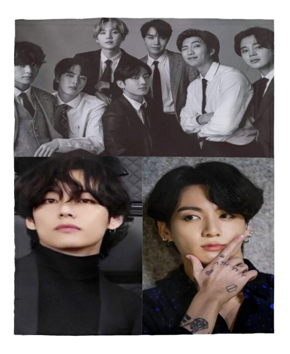 Foto 3 pulgar | Frazada Army Kpop Suave