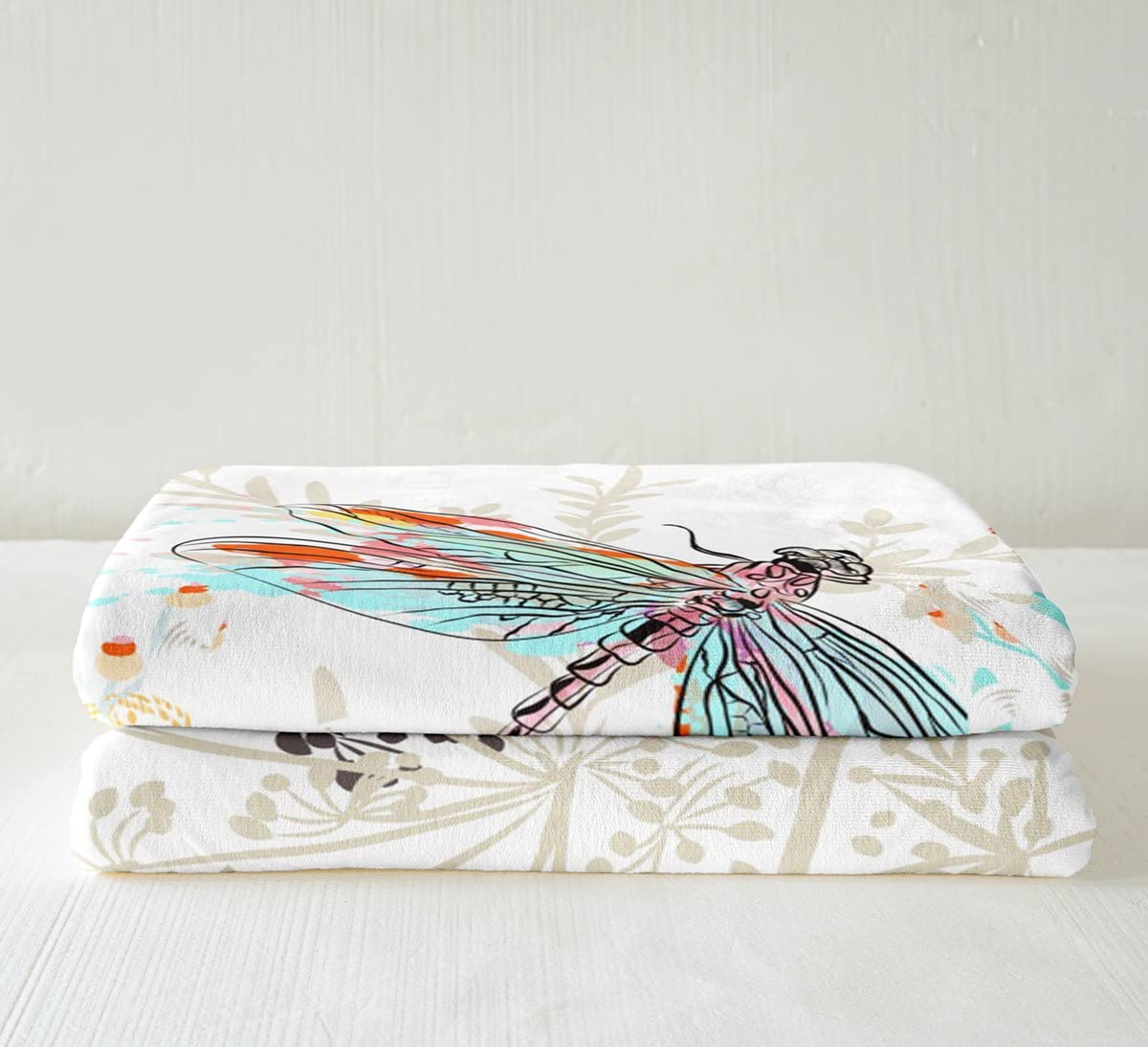 Foto 5 pulgar | Manta Feelyou Dragonfly Fleece Sherpa De 150 X 200 Cm - Venta Internacional.