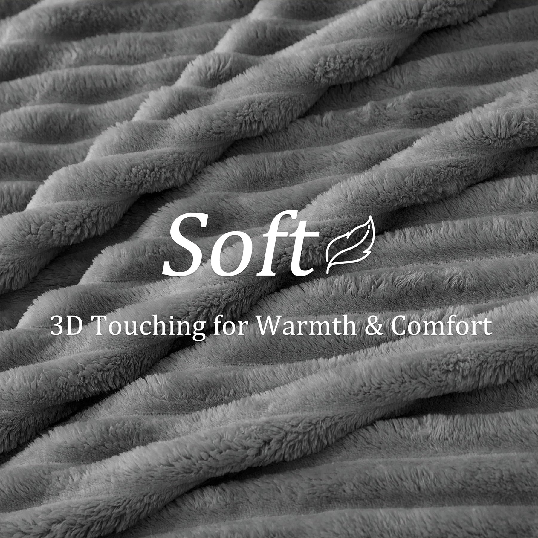 Foto 5 pulgar | Manta Polar Blanket Bedelite De 300 G/m², Suave Y Cálida, Color Gris - Venta Internacional.