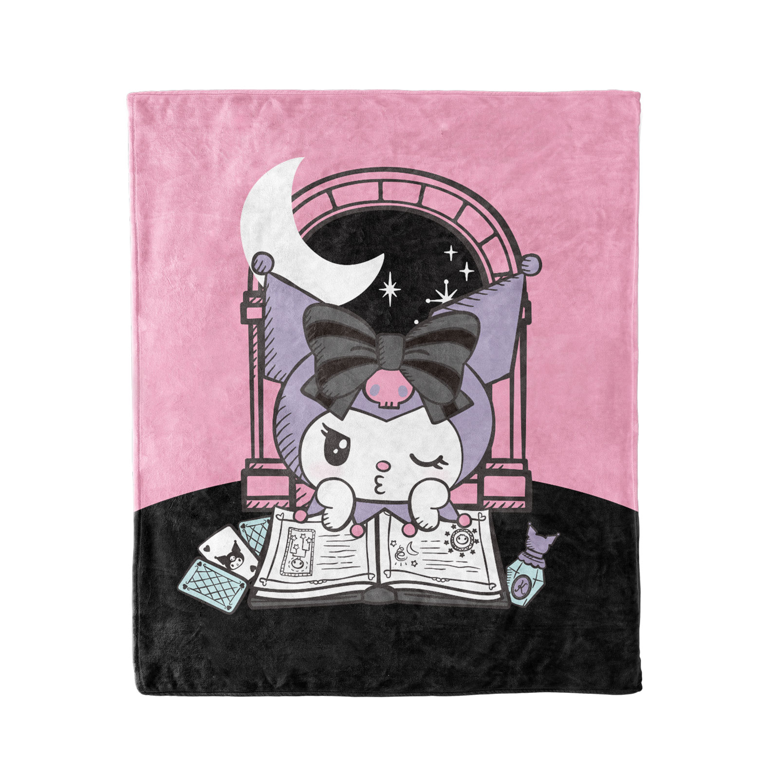 Cobertor Frazada Kuromi Dark