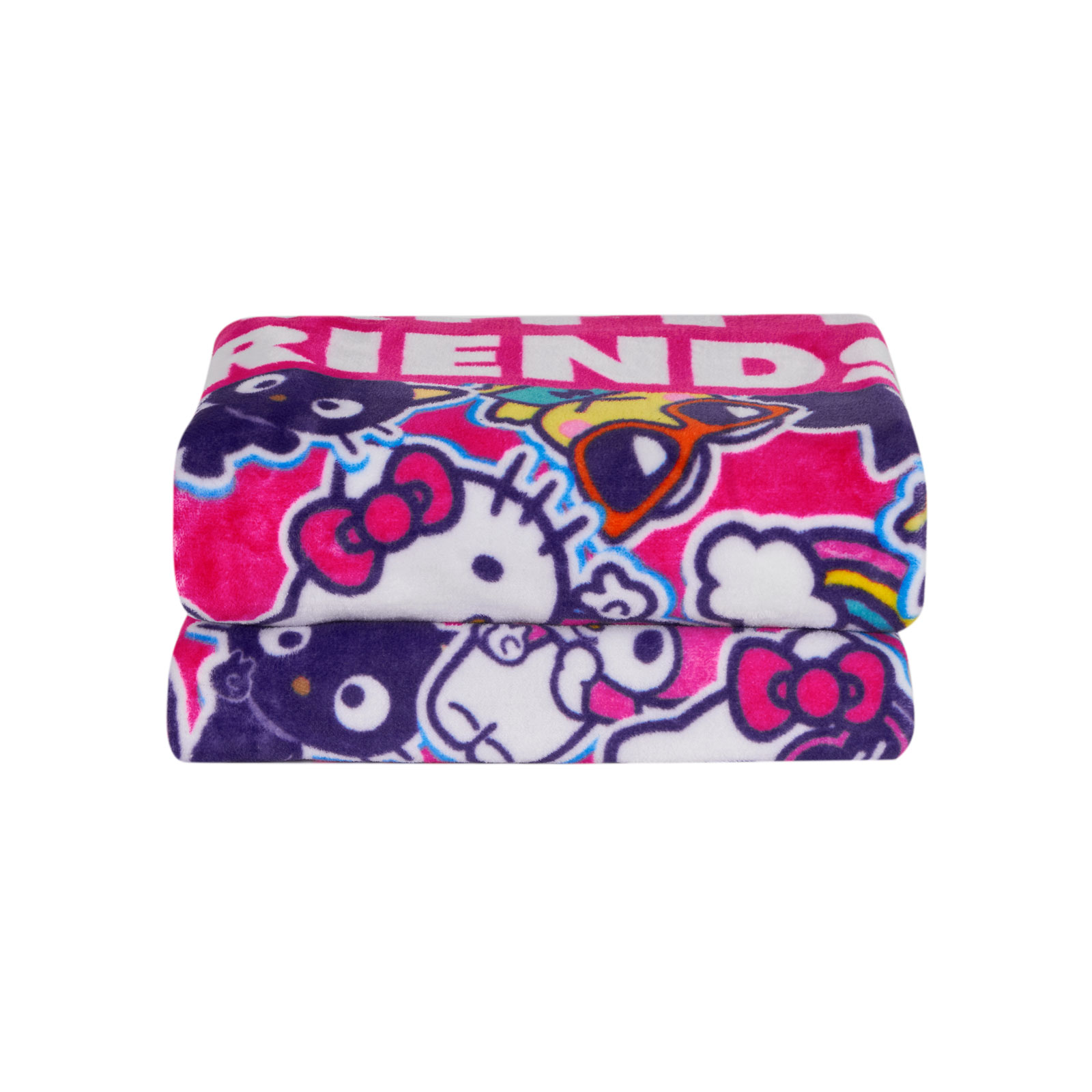 Foto 3 pulgar | Cobertor Frazada Hello Kitty Friends