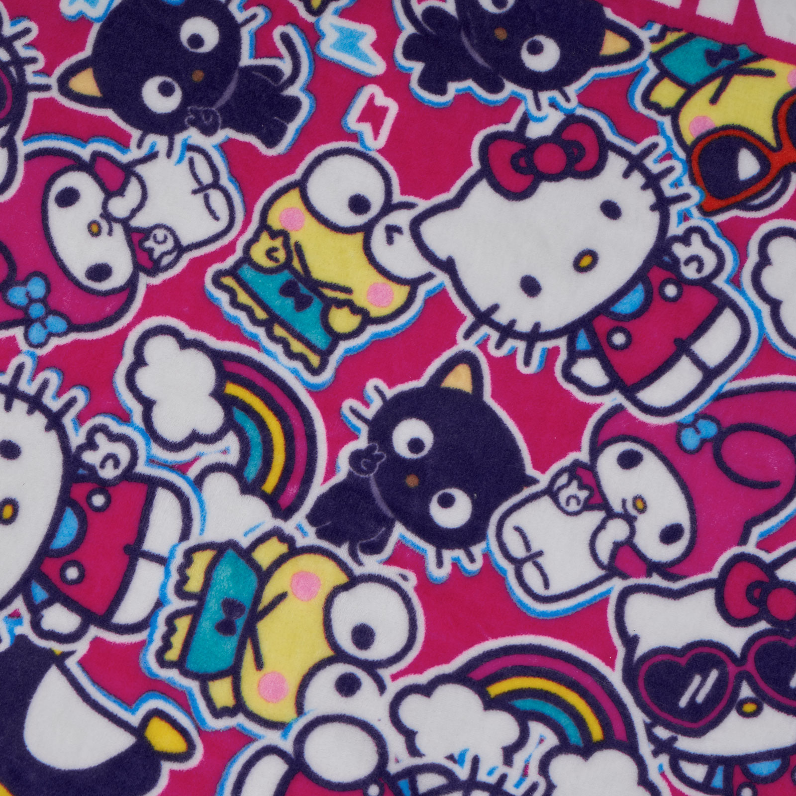 Foto 7 pulgar | Cobertor Frazada Hello Kitty Friends