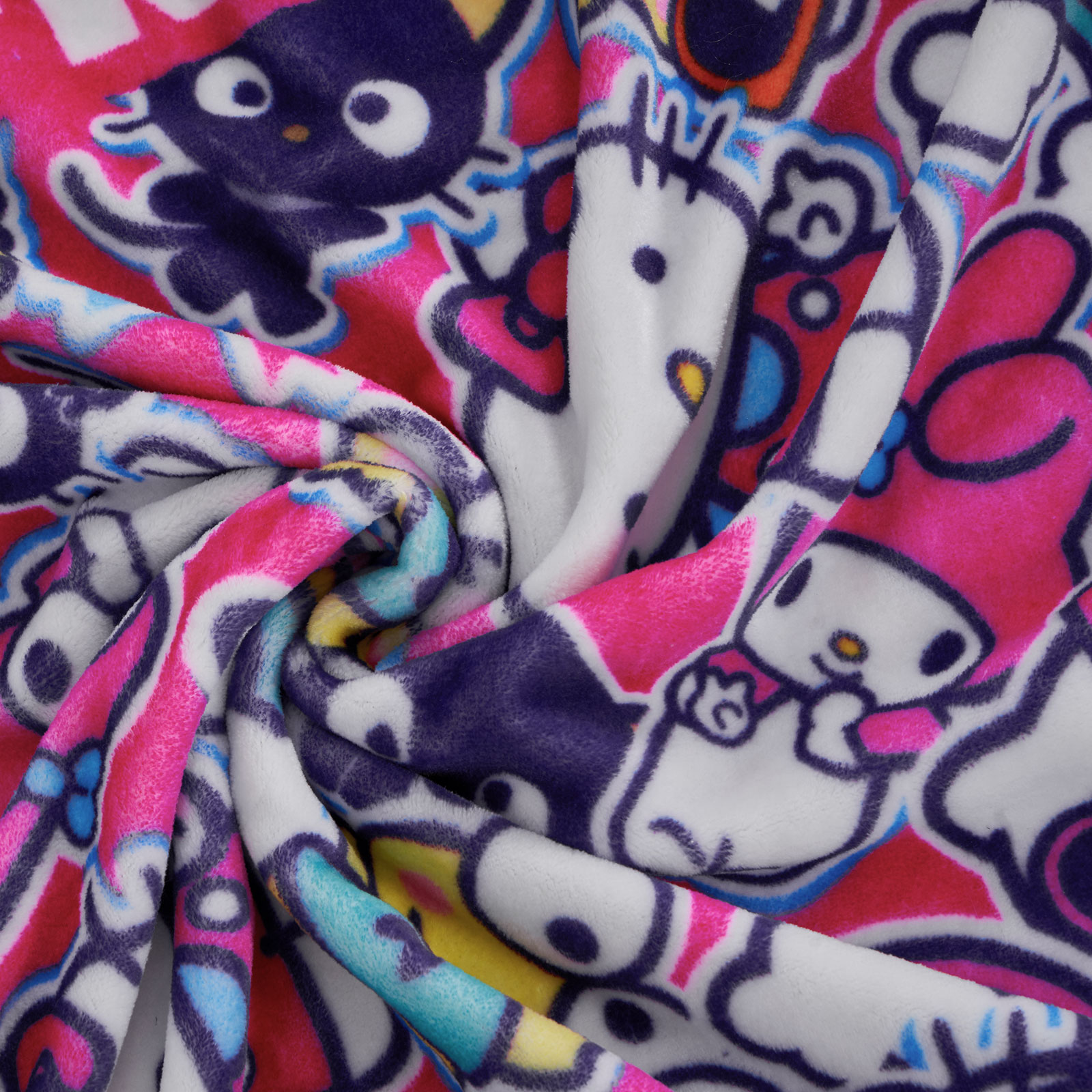 Foto 8 pulgar | Cobertor Frazada Hello Kitty Friends