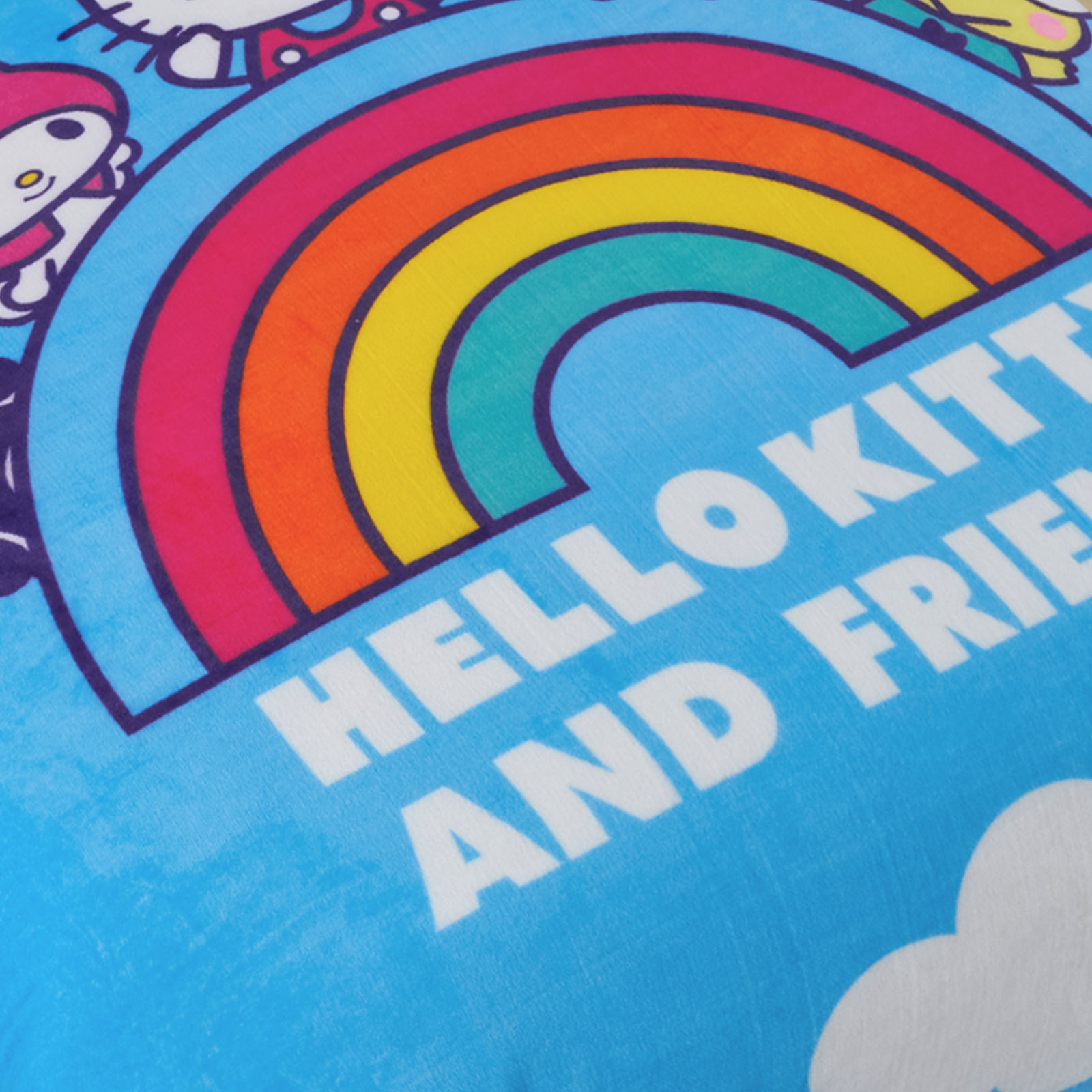 Foto 6 pulgar | Cobertor Serenity Matrimonial Hello Kitty Friends