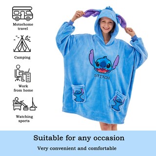 Foto 6 | Sudadera Portátil Con Capucha Newcosplay, De Felpa, Punto Acogedor, Para Adulto - Venta Internacional.