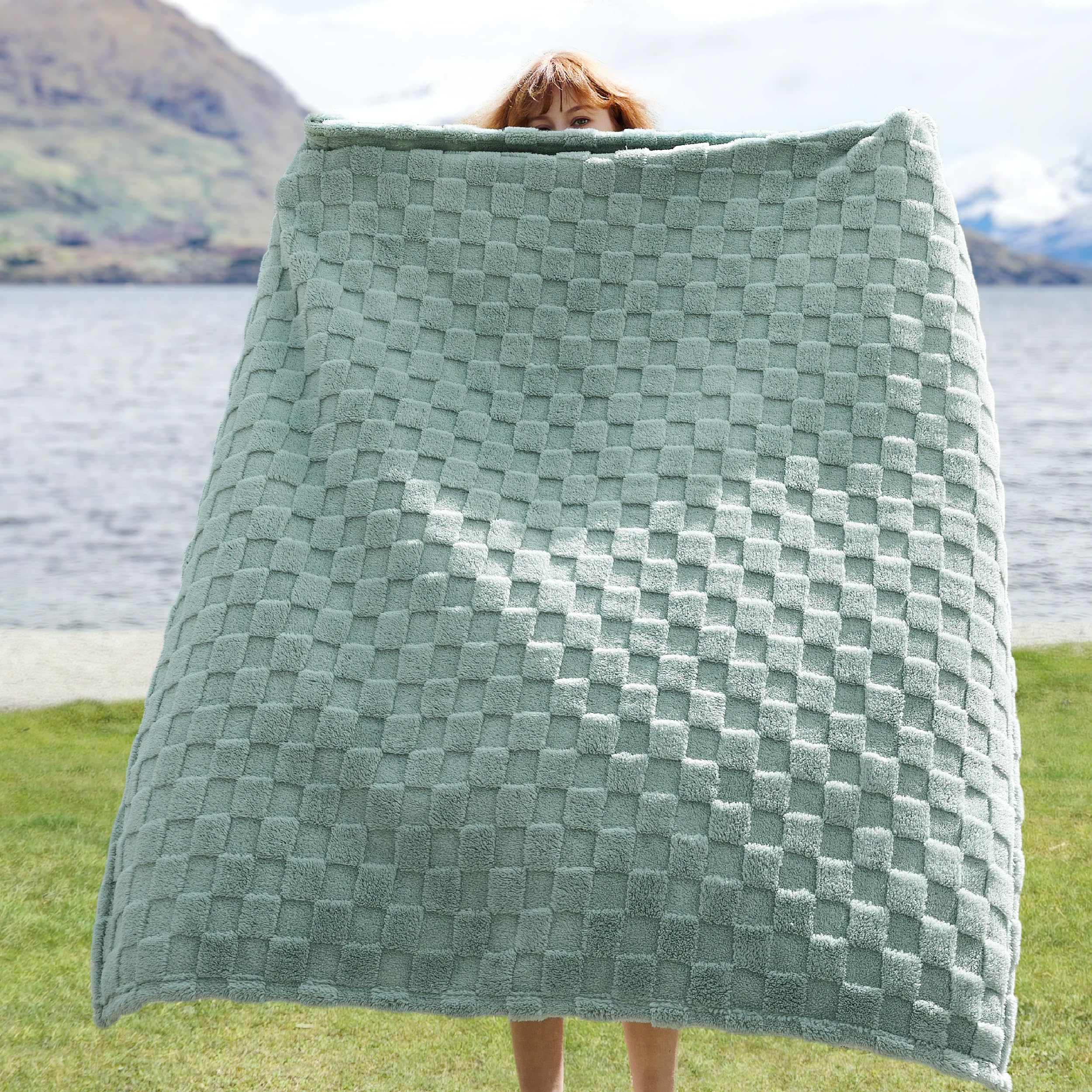 Foto 2 | Manta De Forro Polar Doble, 150 X 200 Cm, Supersuave Y Acogedora - Venta Internacional.