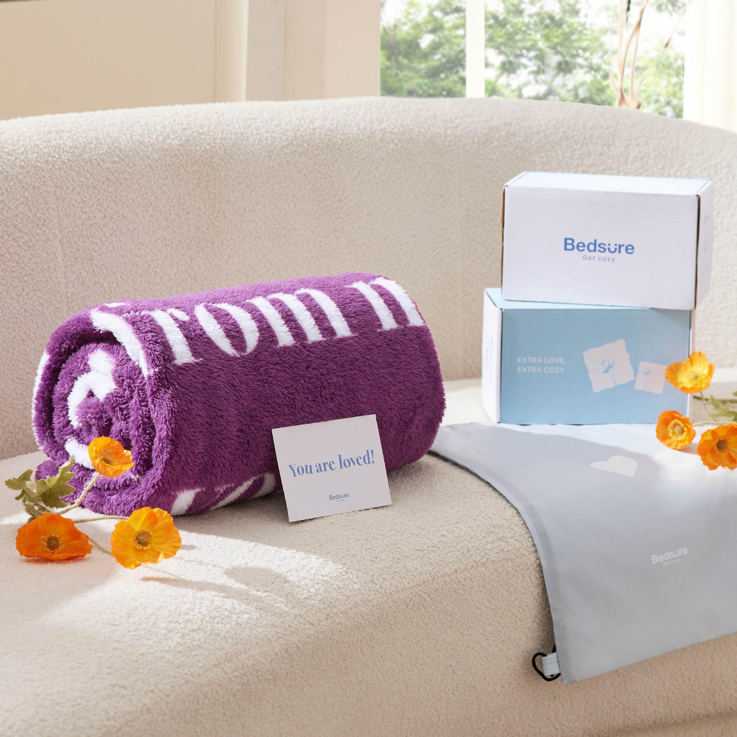Foto 8 pulgar | Manta Curativa Bedsure Get Well Gifts Para Mujer, 50 X 60 Cm - Venta Internacional.