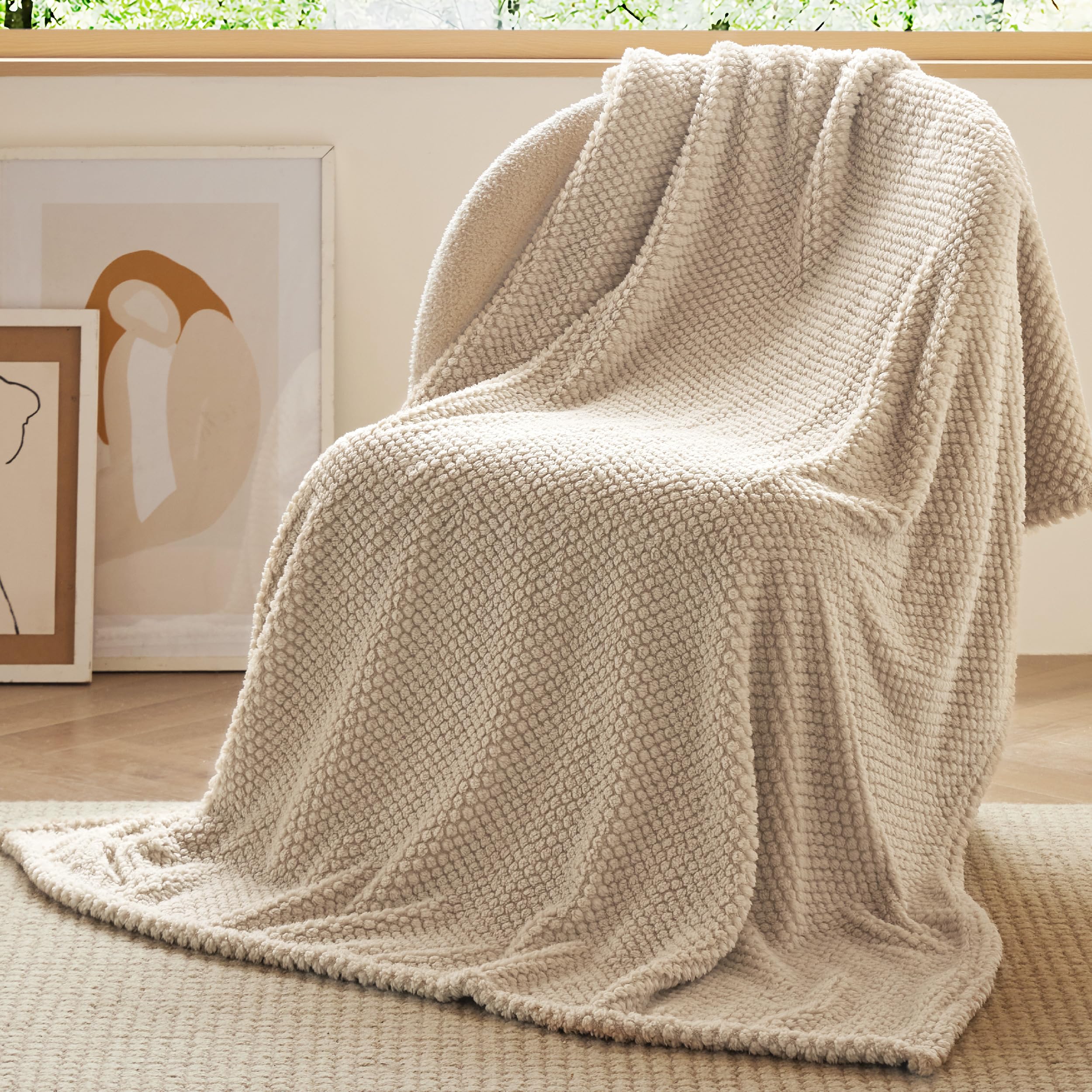 Foto 3 pulgar | Manta De Cama Supersuave Y Acogedora Para Sofá De 130 X 150 Cm - Venta Internacional.