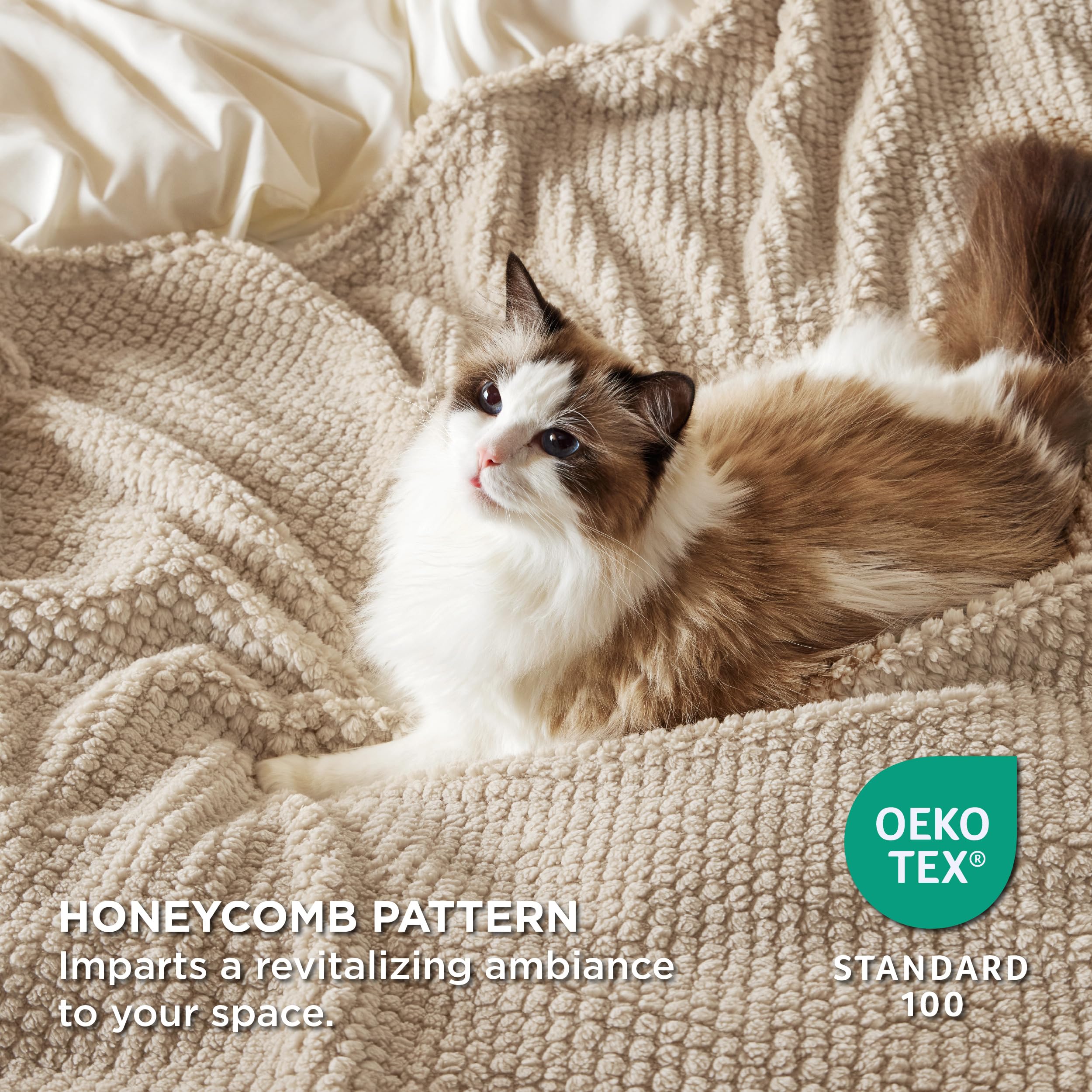 Foto 4 | Manta De Cama Supersuave Y Acogedora Para Sofá De 130 X 150 Cm - Venta Internacional.