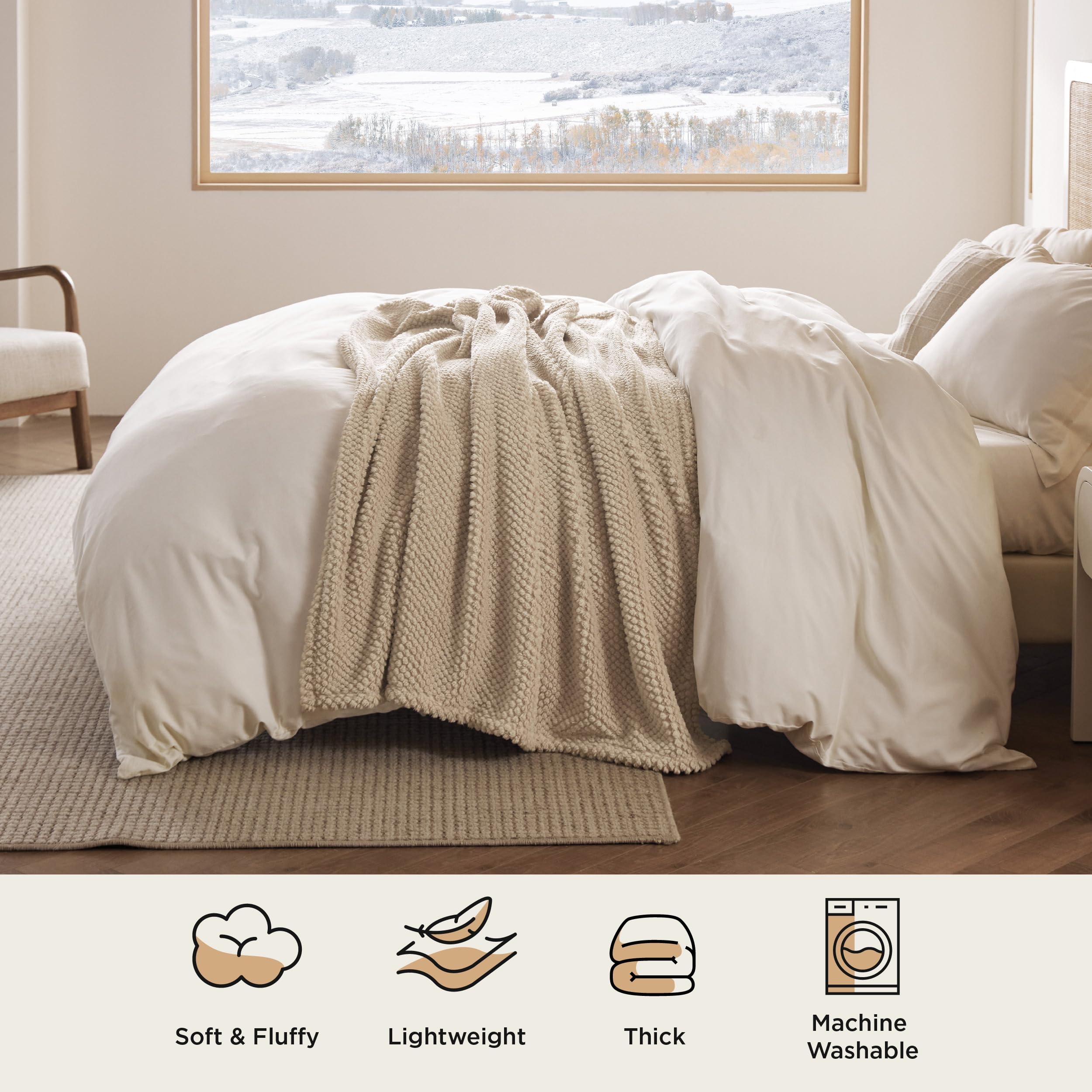 Foto 6 pulgar | Manta De Cama Supersuave Y Acogedora Para Sofá De 130 X 150 Cm - Venta Internacional.
