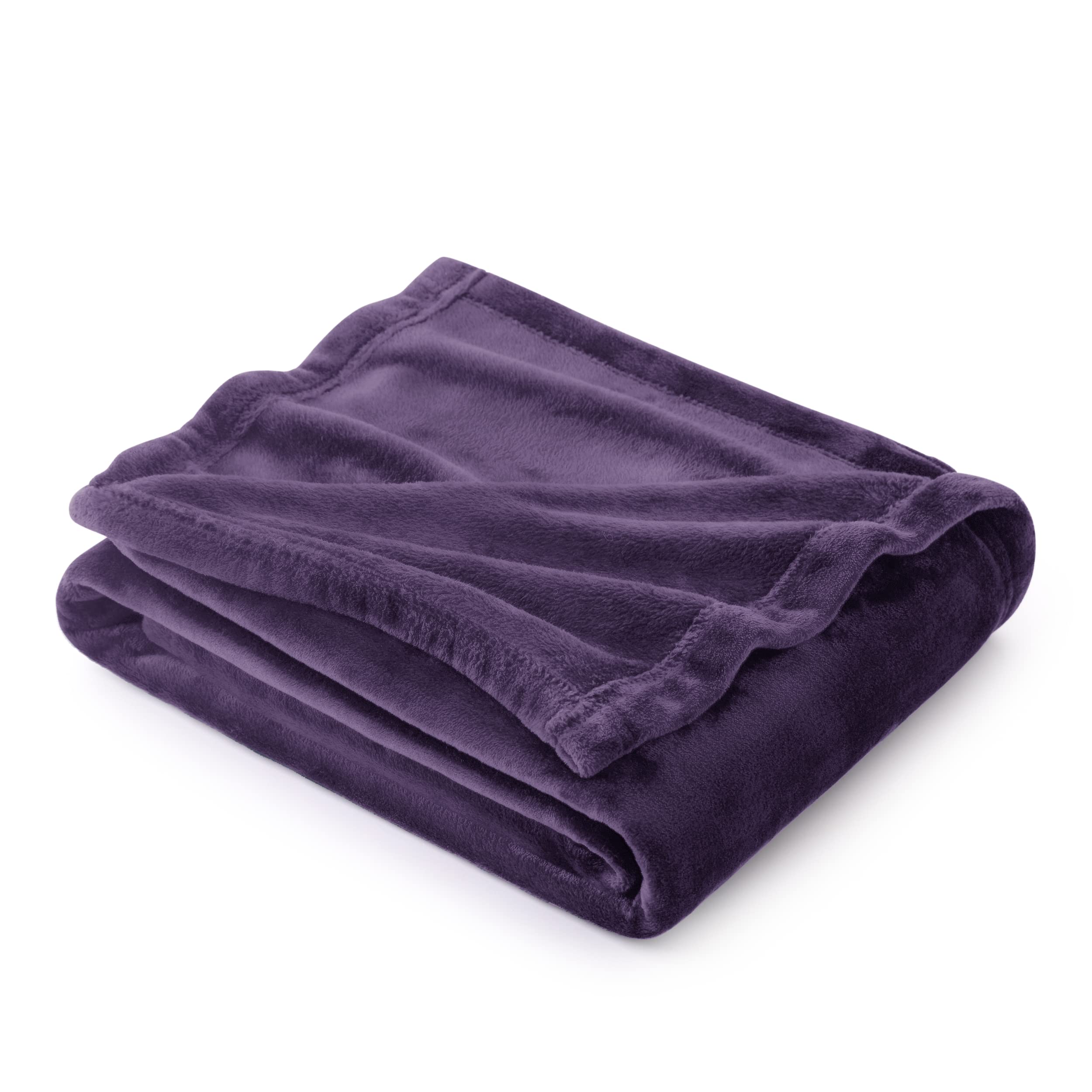 Manta Polar Para Sofá, 130 X 150 Cm, Color Morado, 300 G/m² - Venta Internacional.