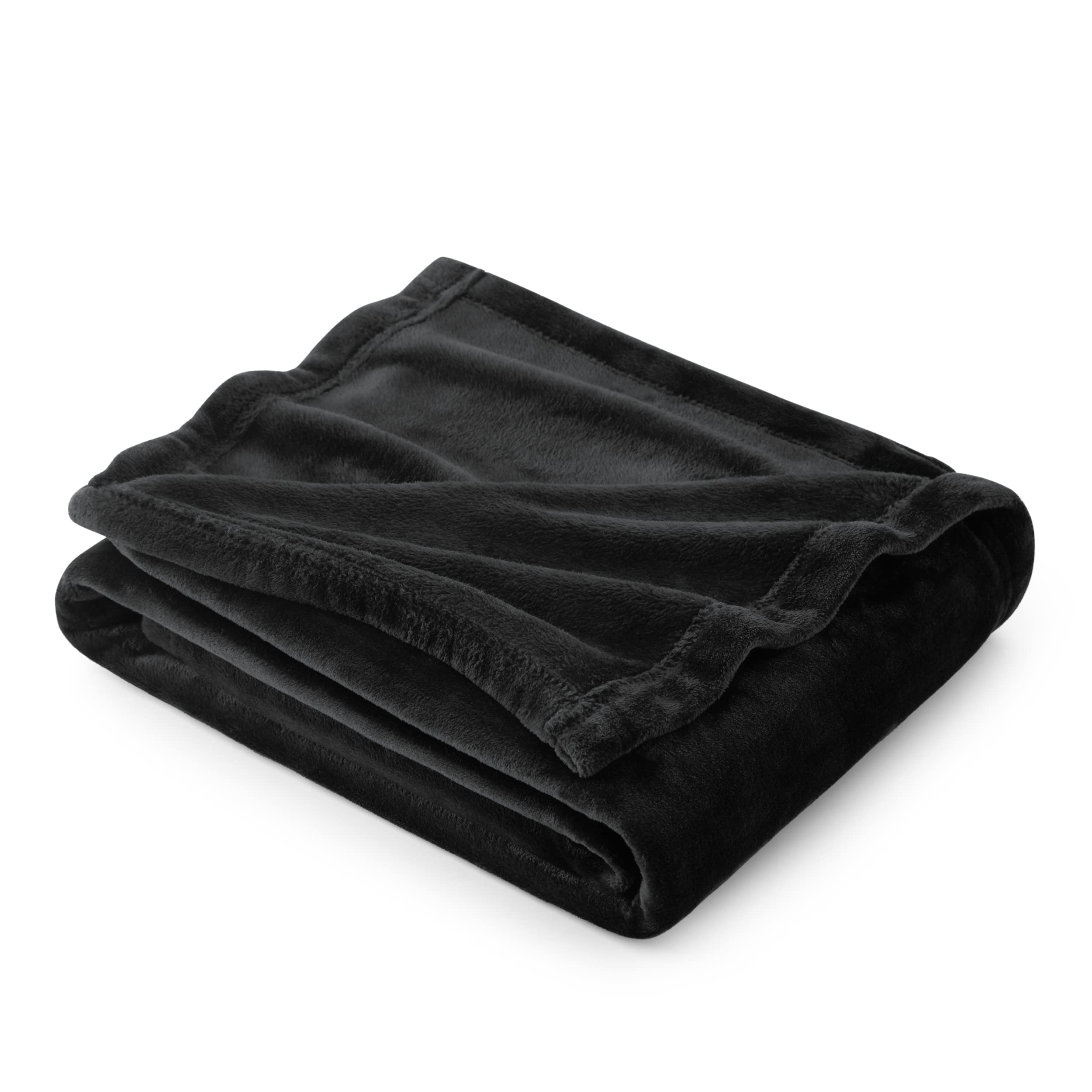 Manta De Forro Polar Para Sofá, Color Negro, 130 X 150 Cm - Venta Internacional.
