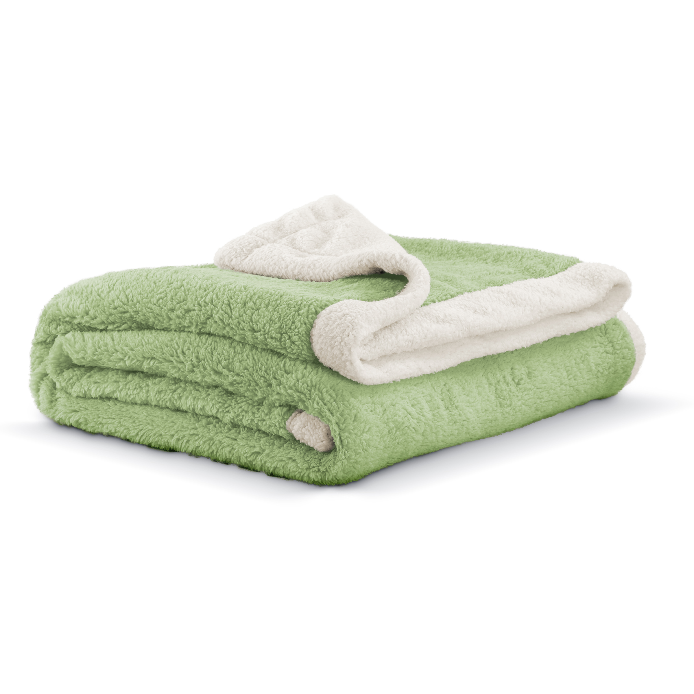 Foto 2 pulgar | Cobija Yellow Mellow Sand Verde Matrimonial 200 x 150 cm