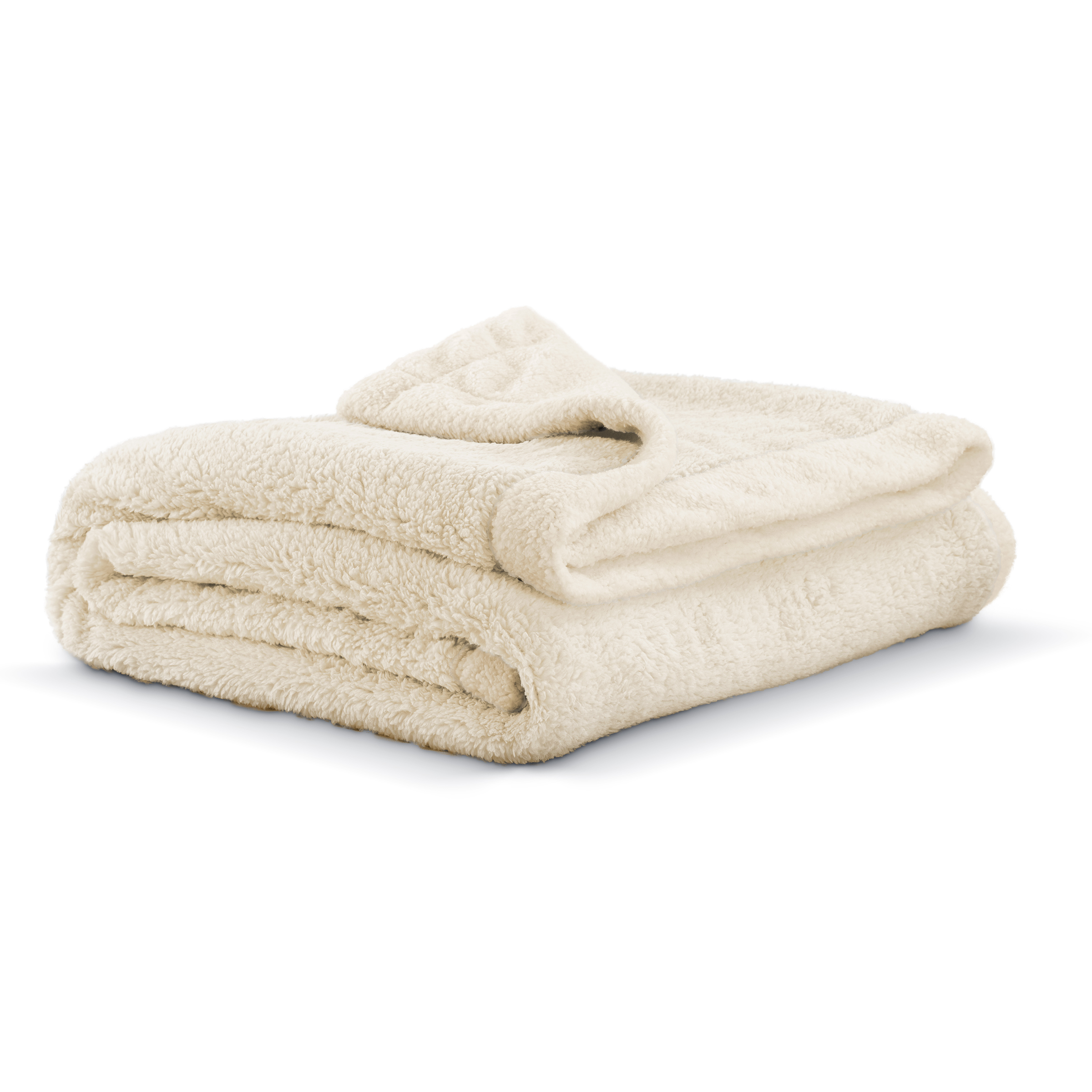 Foto 2 pulgar | Cobertor Cobija Sand Yellow Mellow Matrimonial Suave con Relieve Ligera Tamaño 200x150 cm Crema