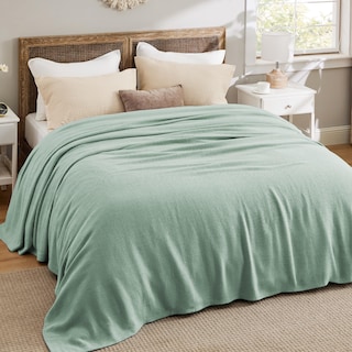 Foto 1 | Manta Bedsure Queen Size Verde - Venta Internacional