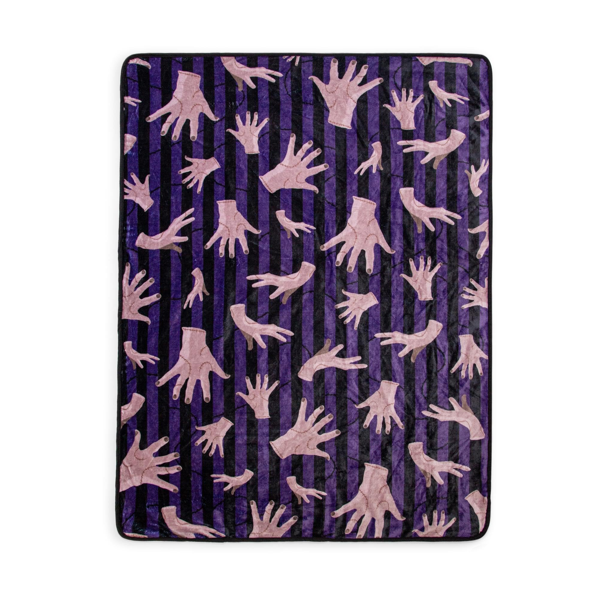 Manta Plateada De Buffalo Addams Family Wednesday Thing - Venta Internacional.