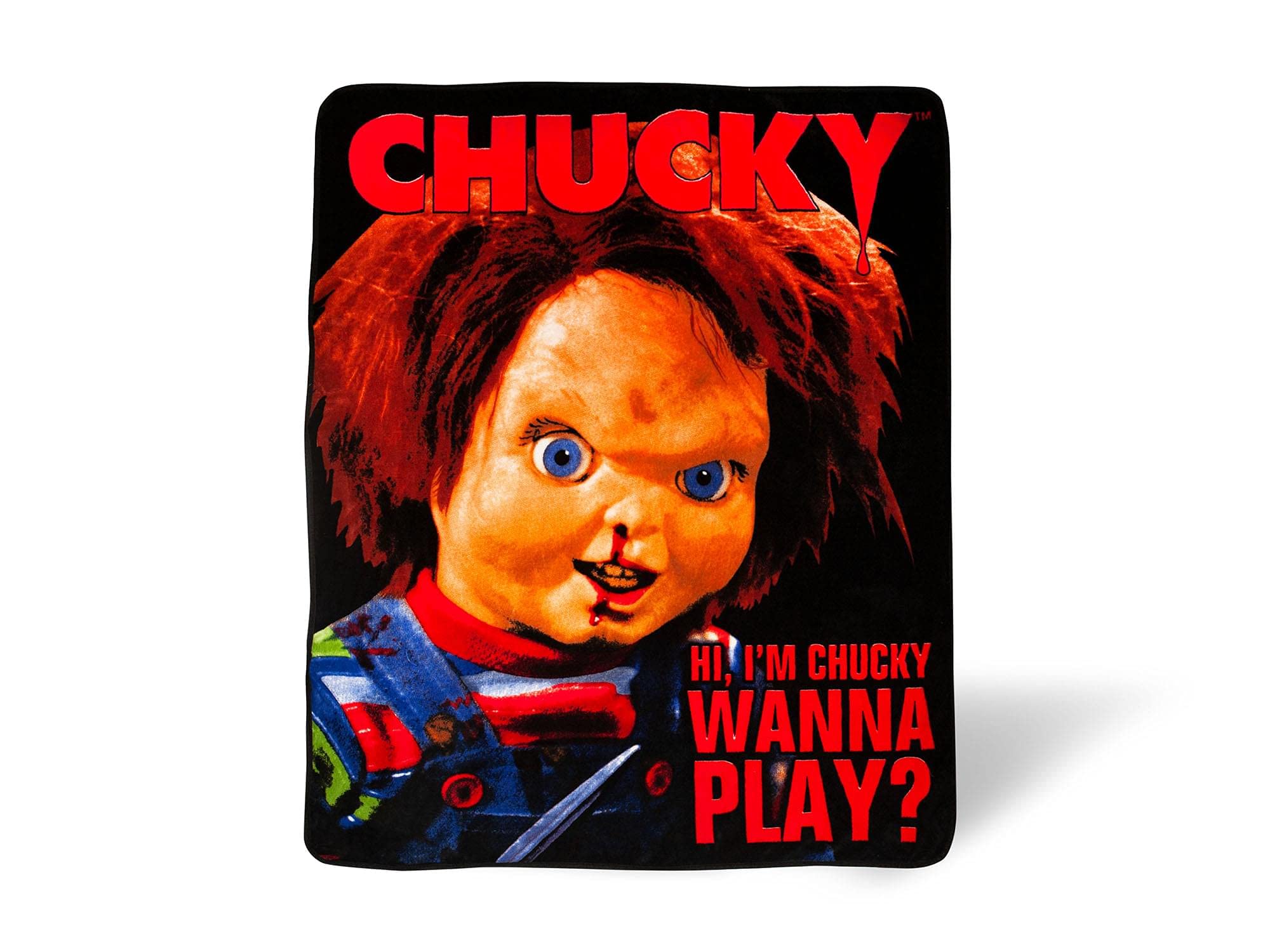 Manta Polar Plateada Buffalo Chucky 50 X 60 Cm - Venta Internacional.